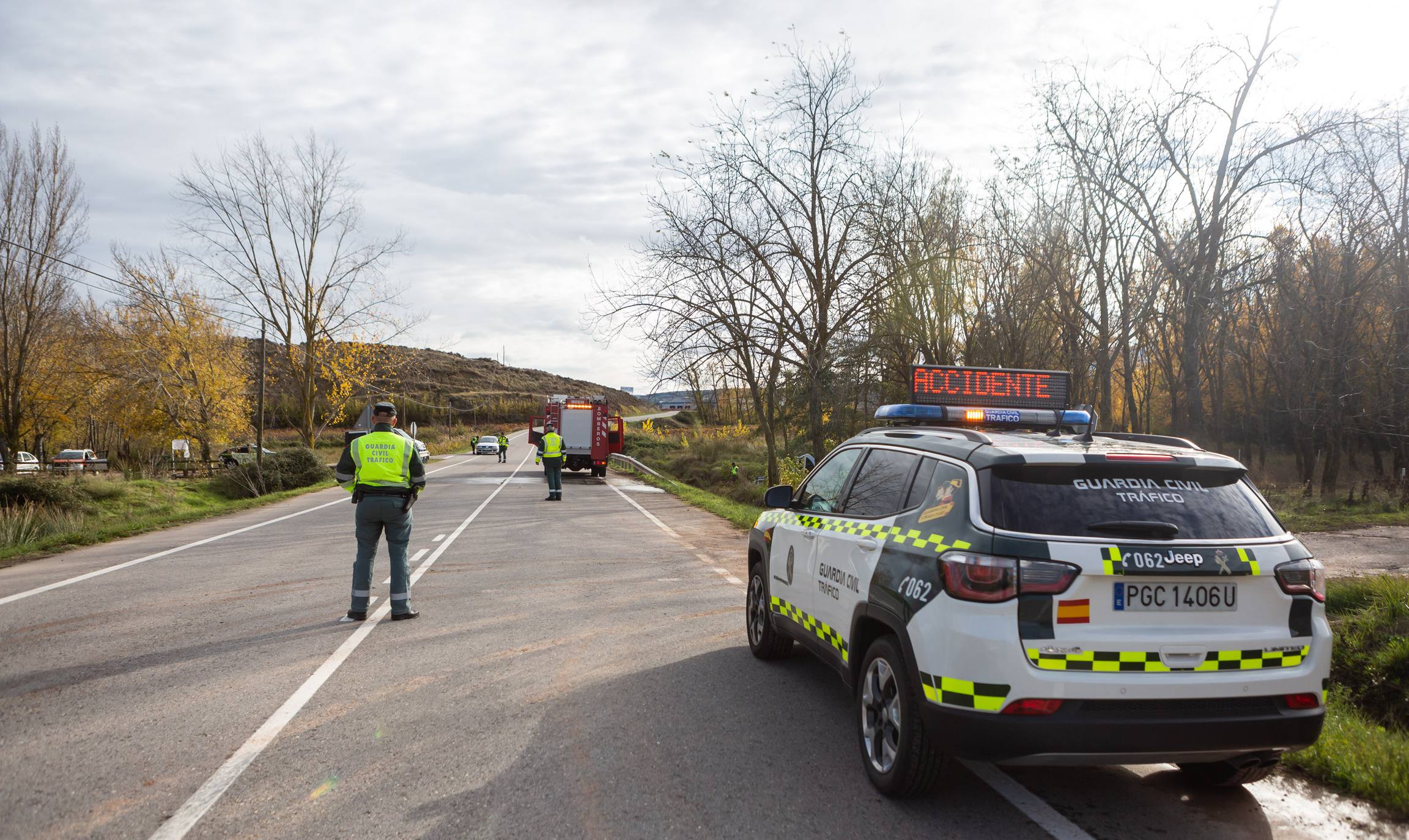 El fallecido es un vecino de Tricio de 71 años. 