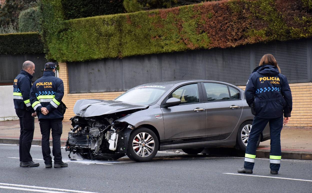 Dieciocho personas han fallecido en Logroño por accidentes de tráfico desde 2013