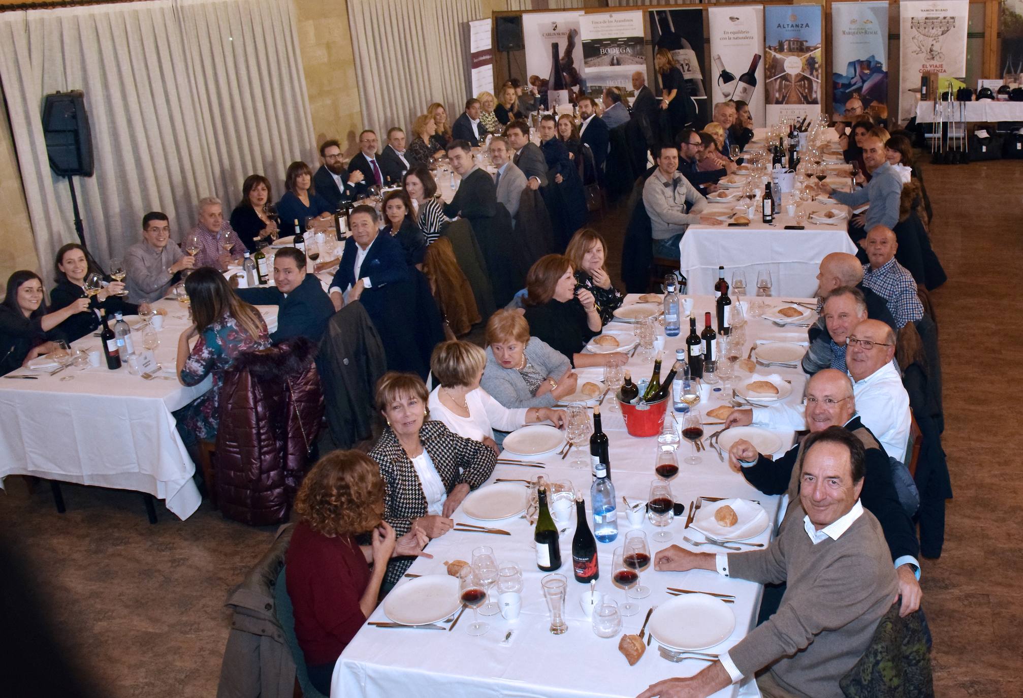 La Liga de Golf y Vino puso el broche de oro con una cena de confraternización.