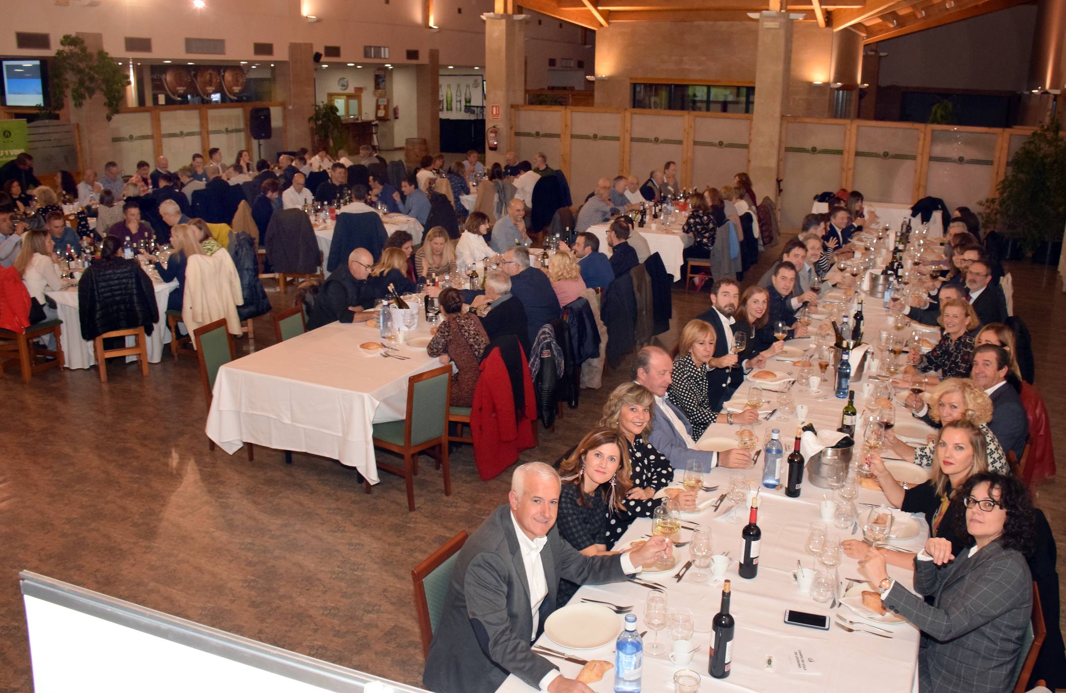 La Liga de Golf y Vino puso el broche de oro con una cena de confraternización.