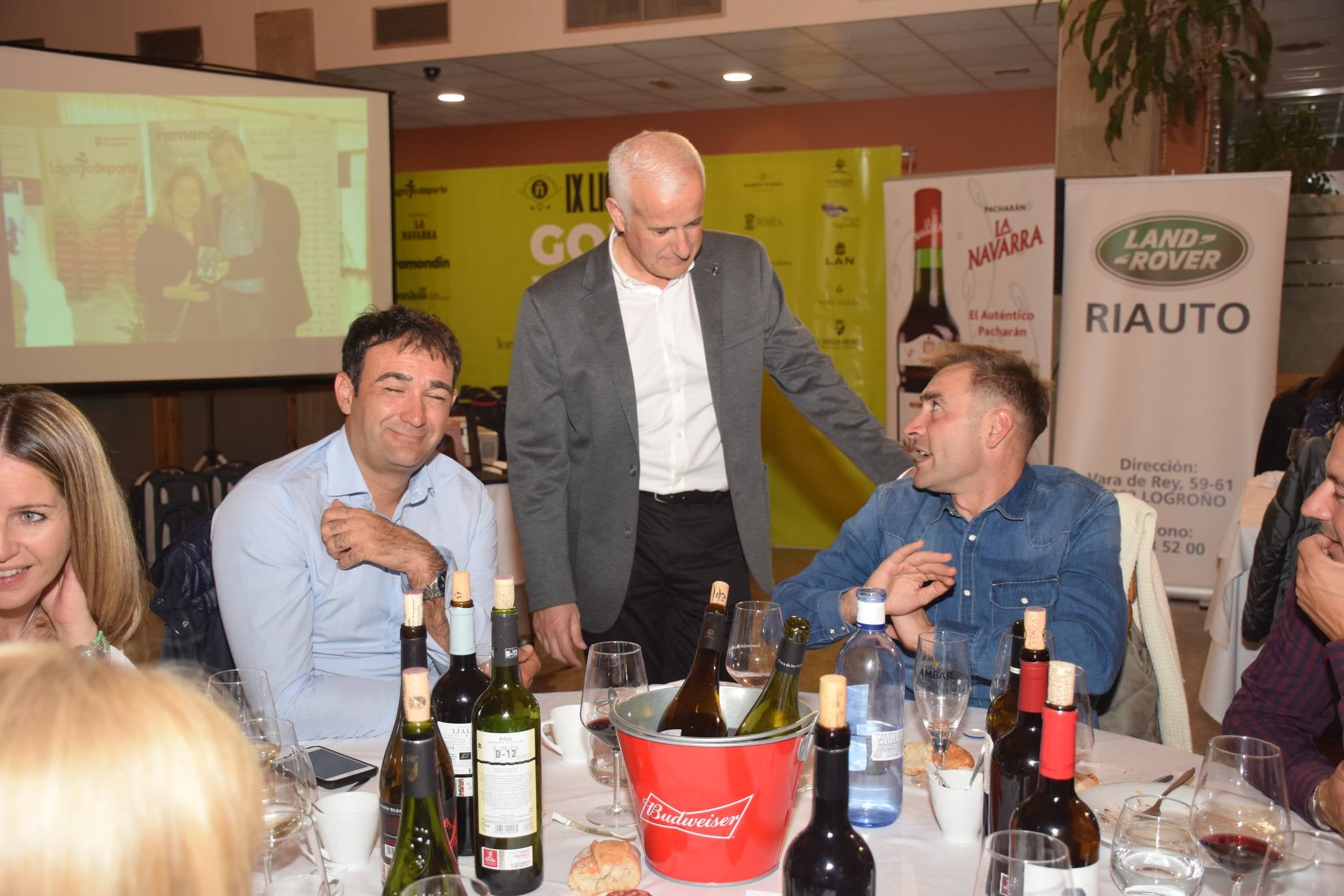 La Liga de Golf y Vino puso el broche de oro con una cena de confraternización.