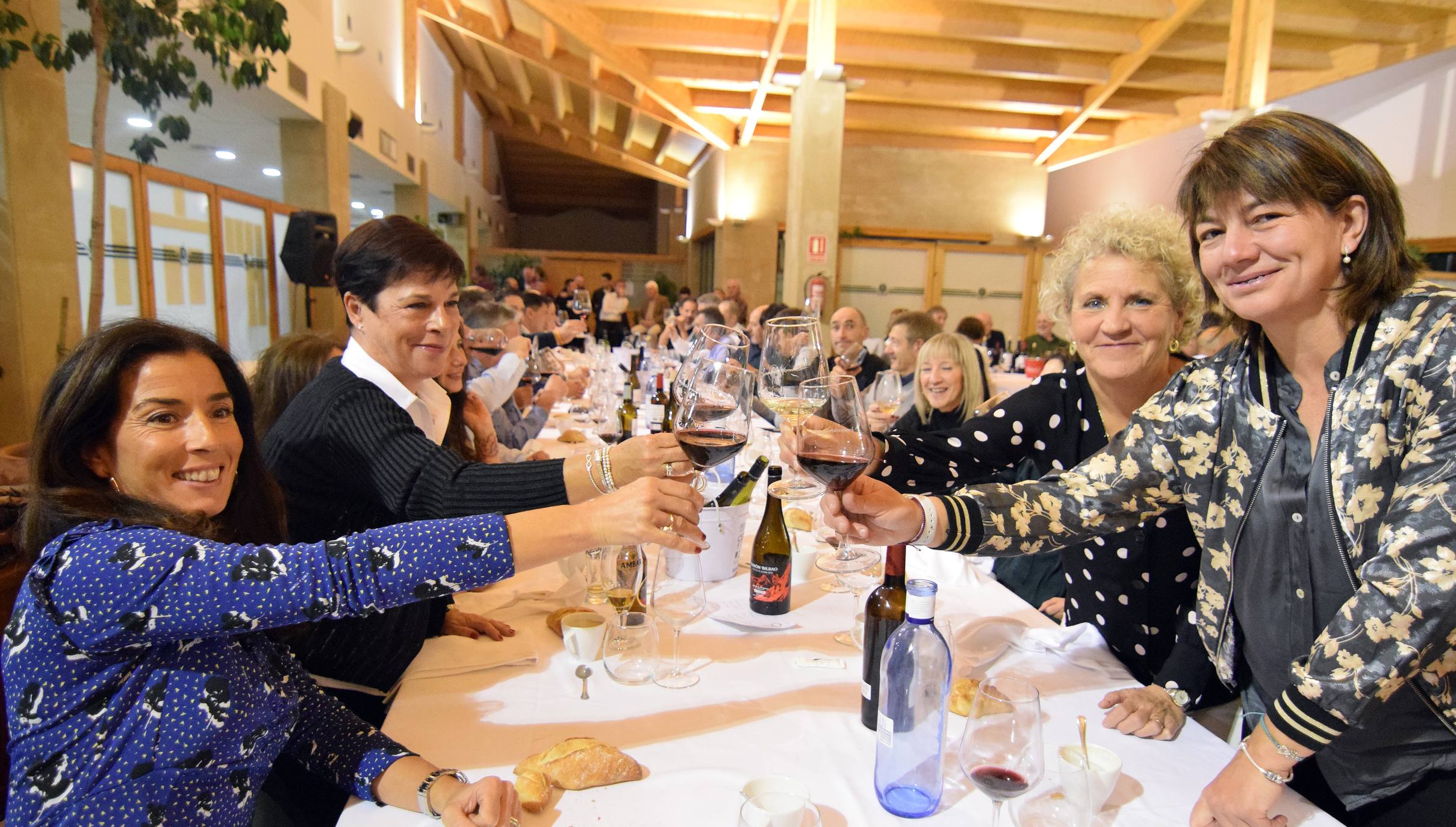 La Liga de Golf y Vino puso el broche de oro con una cena de confraternización.