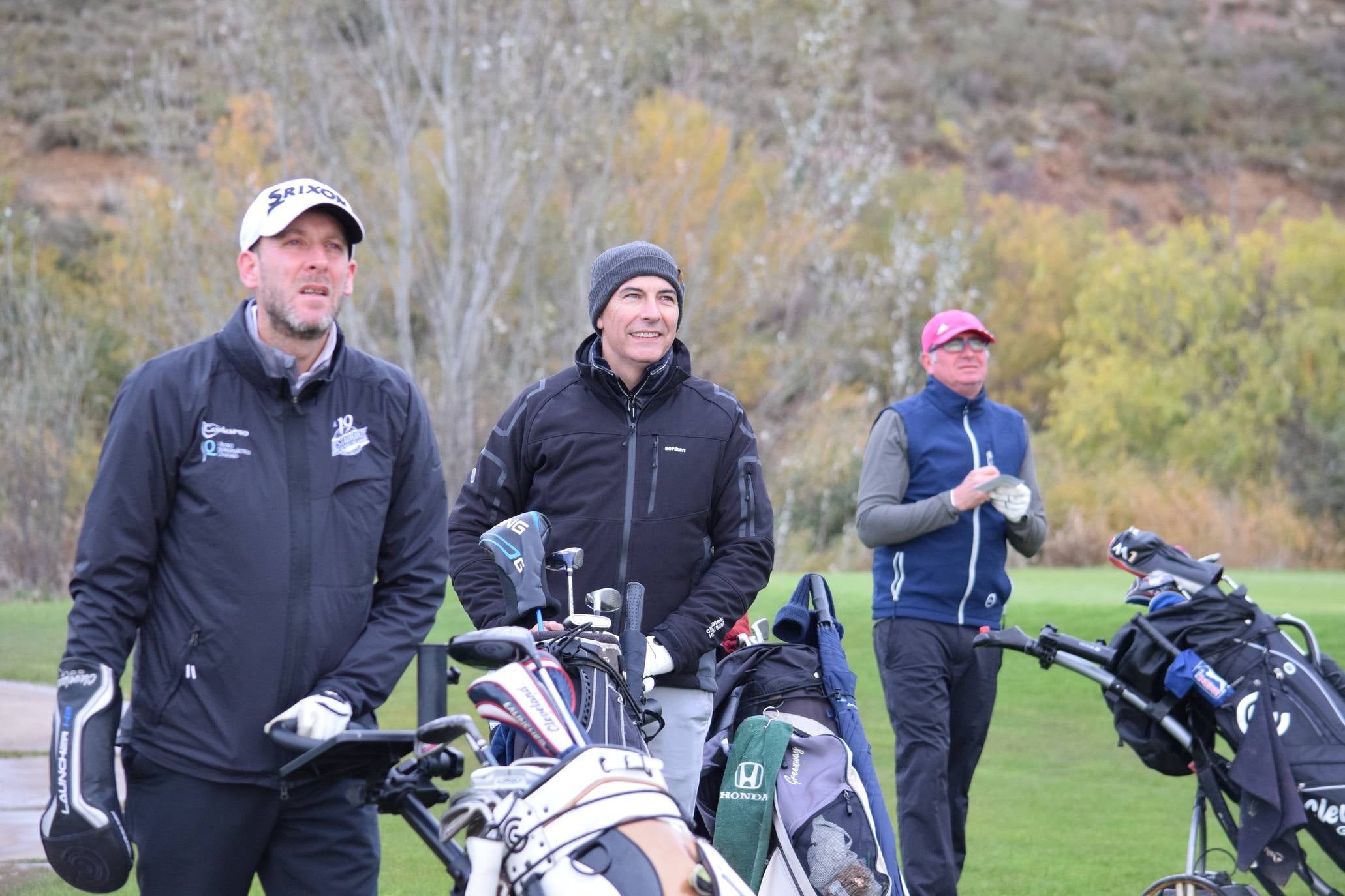 Los jugadores disfrutaron de una gran jornada de golf.