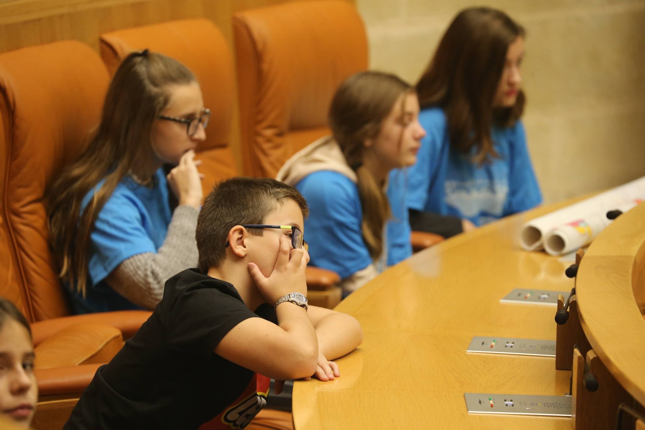 El Parlamento acogió la lectura del Manifiesto con motivo del 30º Aniversario de la Convención sobre los Derechos del Niño por parte del Comité de Unicef en La Rioja.