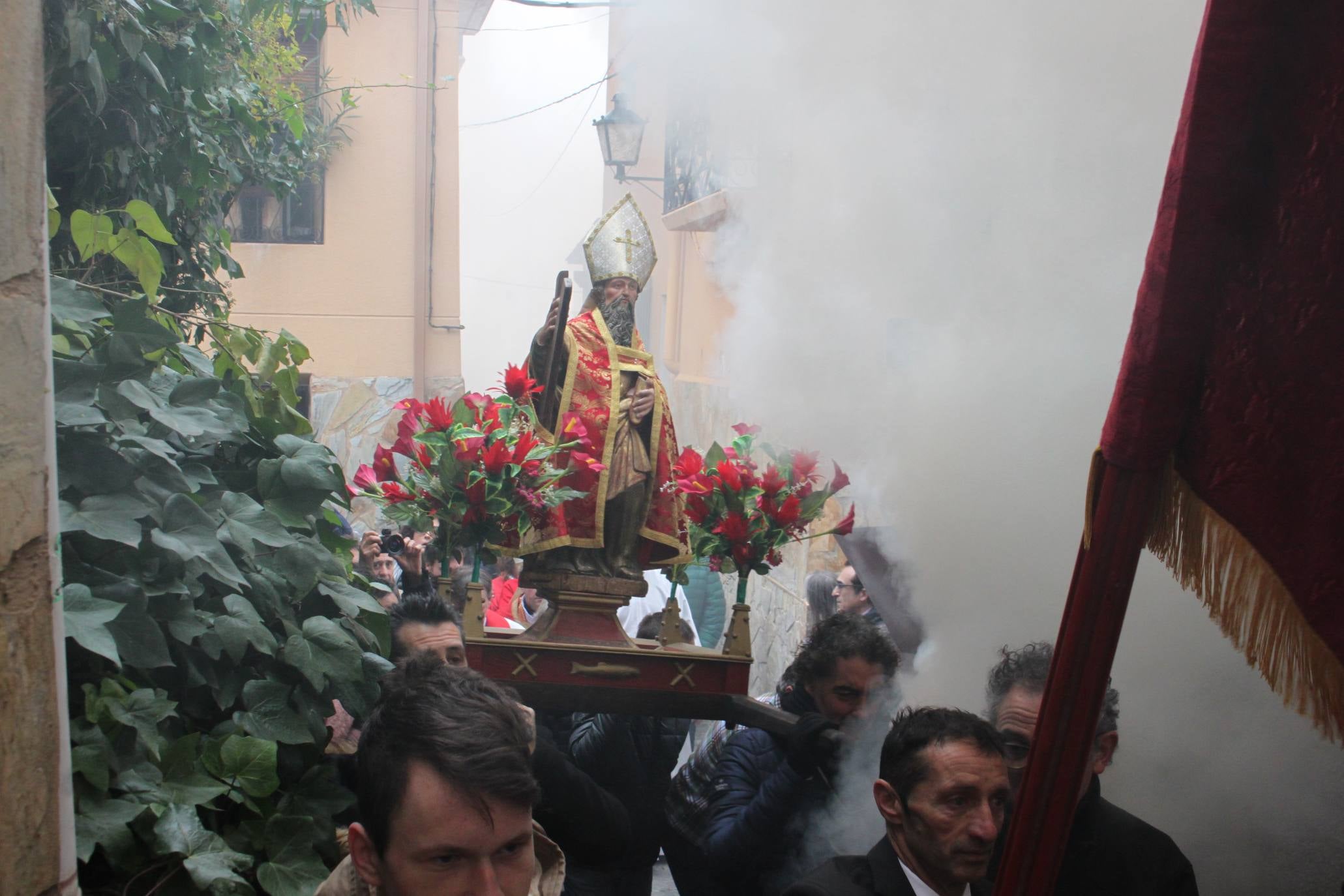 Impresionante, como cada año, la Procesión del Humo de Arnedillo. 