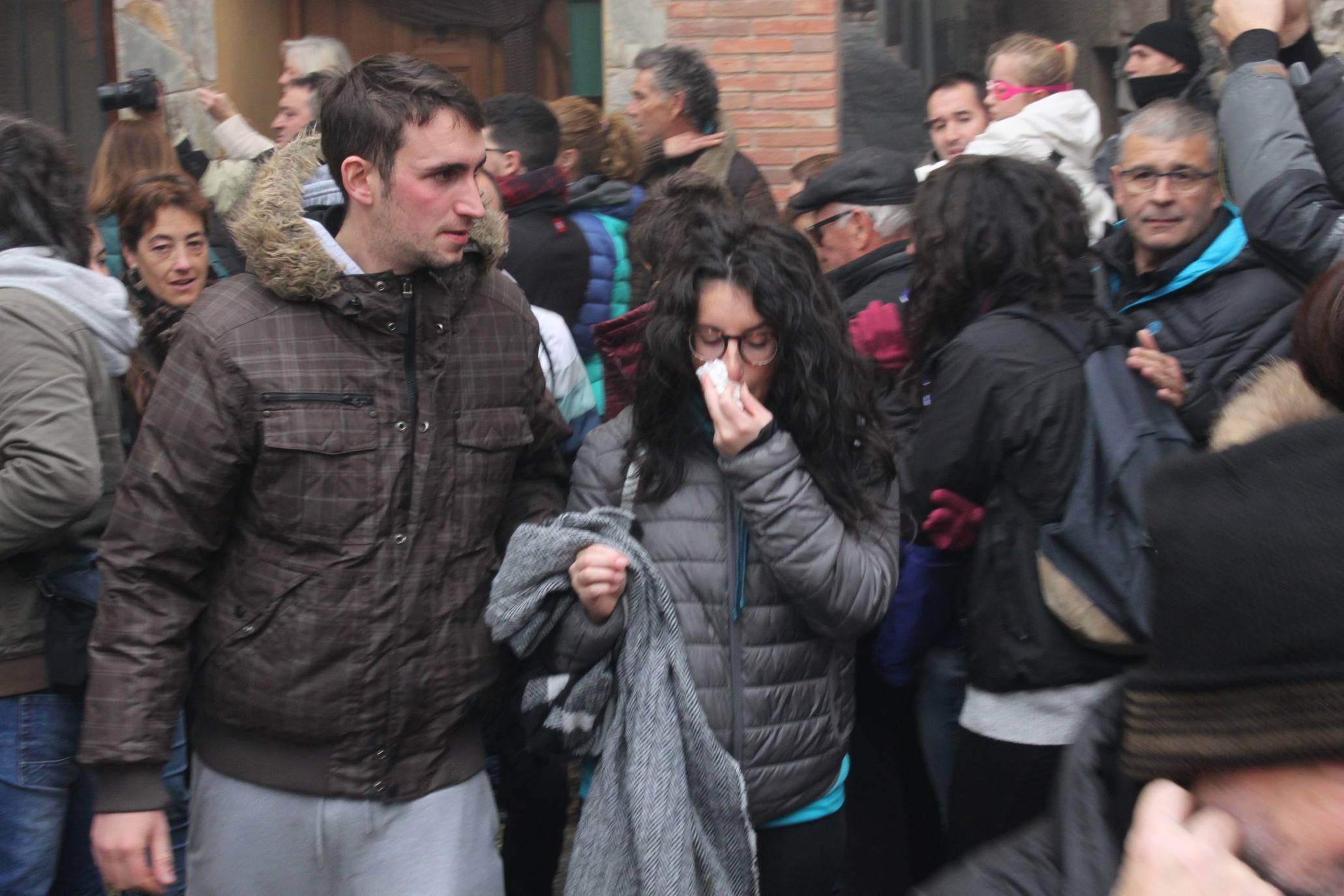 Impresionante, como cada año, la Procesión del Humo de Arnedillo. 