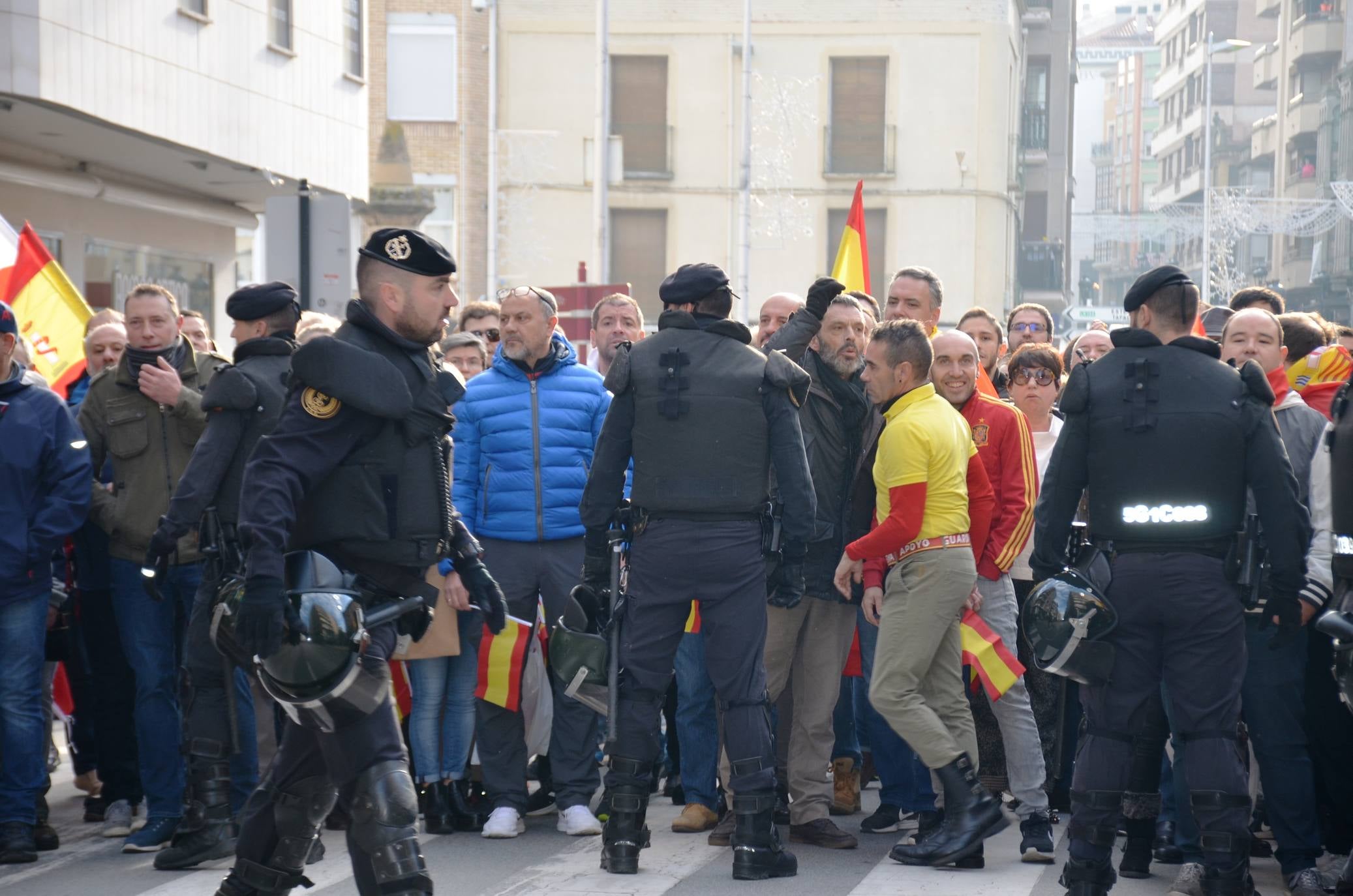 Manifestación en Calahorra a favor de los presos de Alsasua