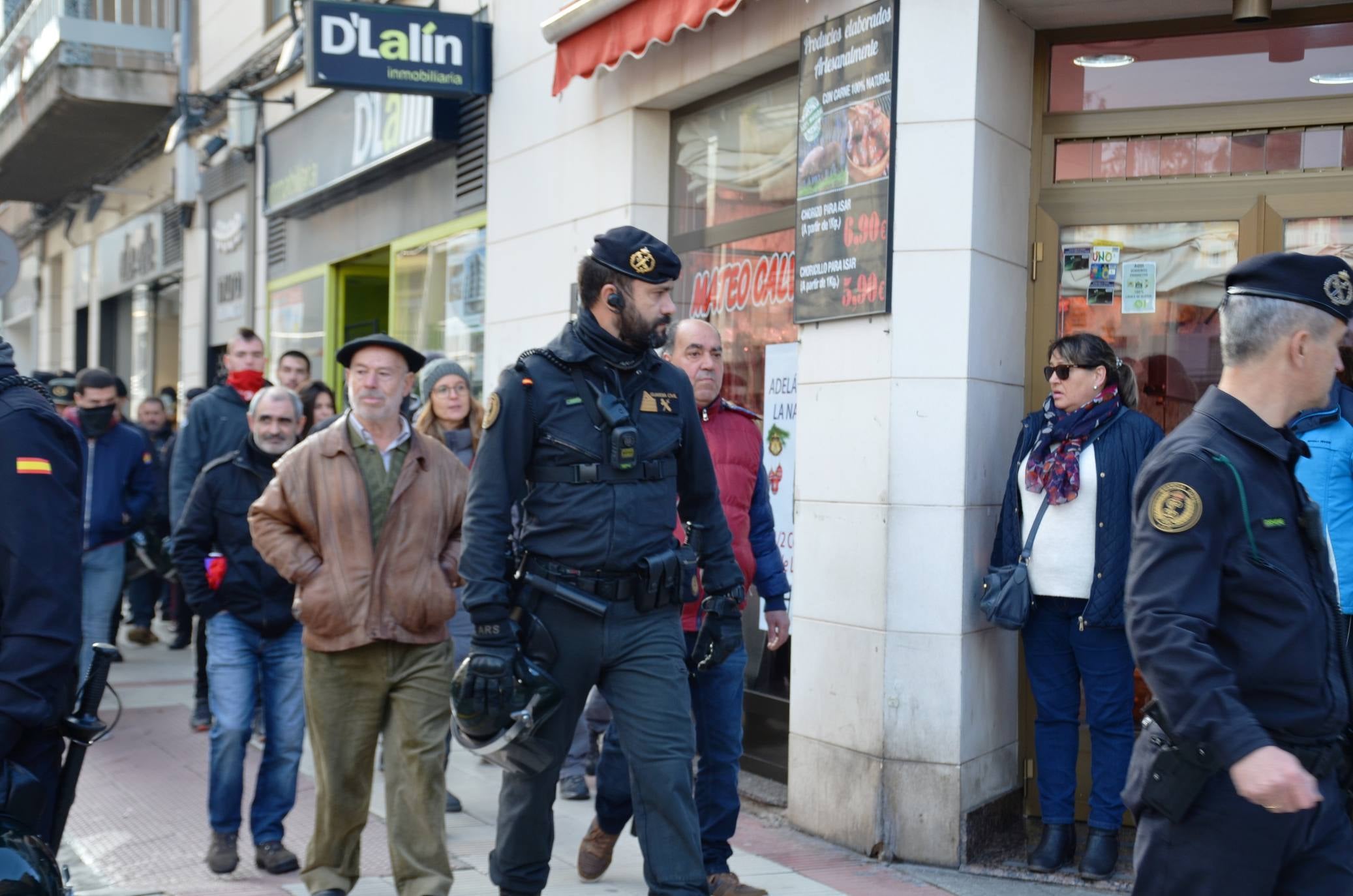 Manifestación en Calahorra a favor de los presos de Alsasua