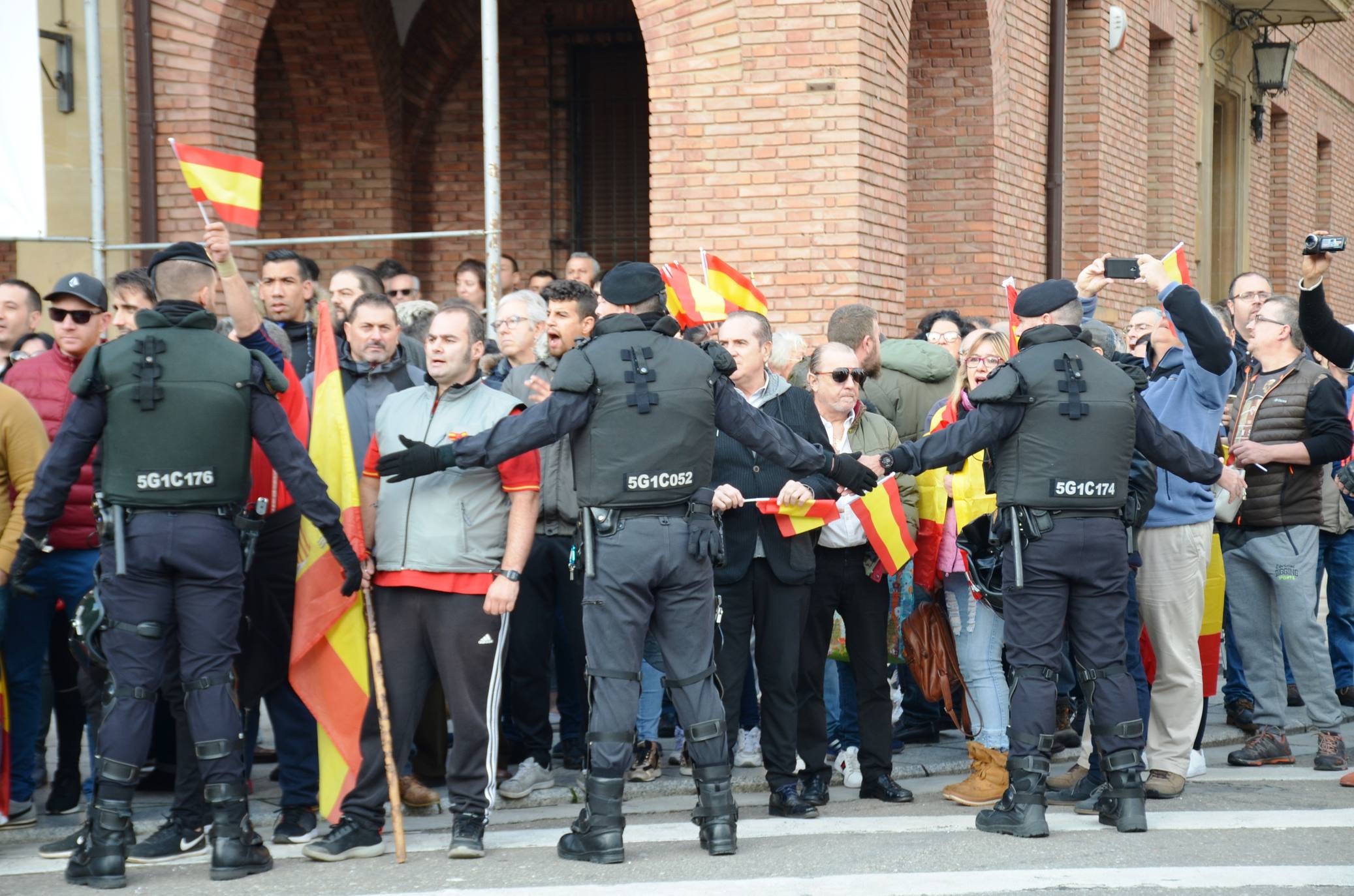 Manifestación en Calahorra a favor de los presos de Alsasua