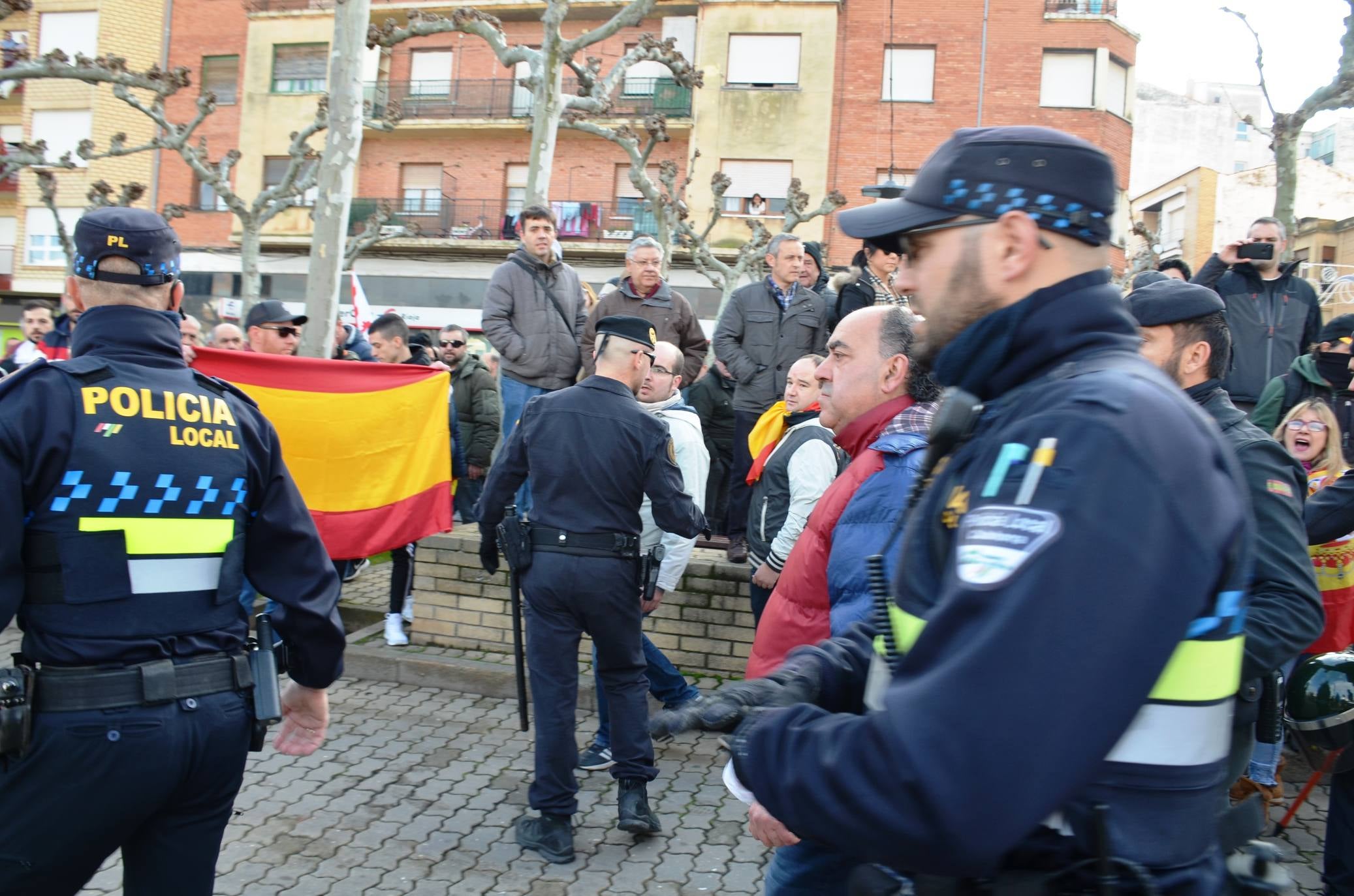 Manifestación en Calahorra a favor de los presos de Alsasua