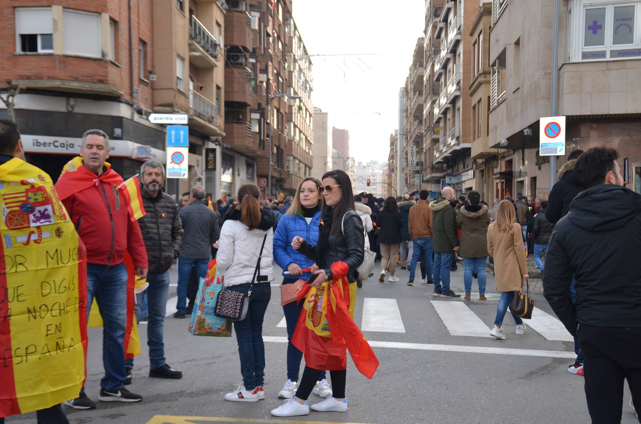 Manifestación en Calahorra a favor de los presos de Alsasua