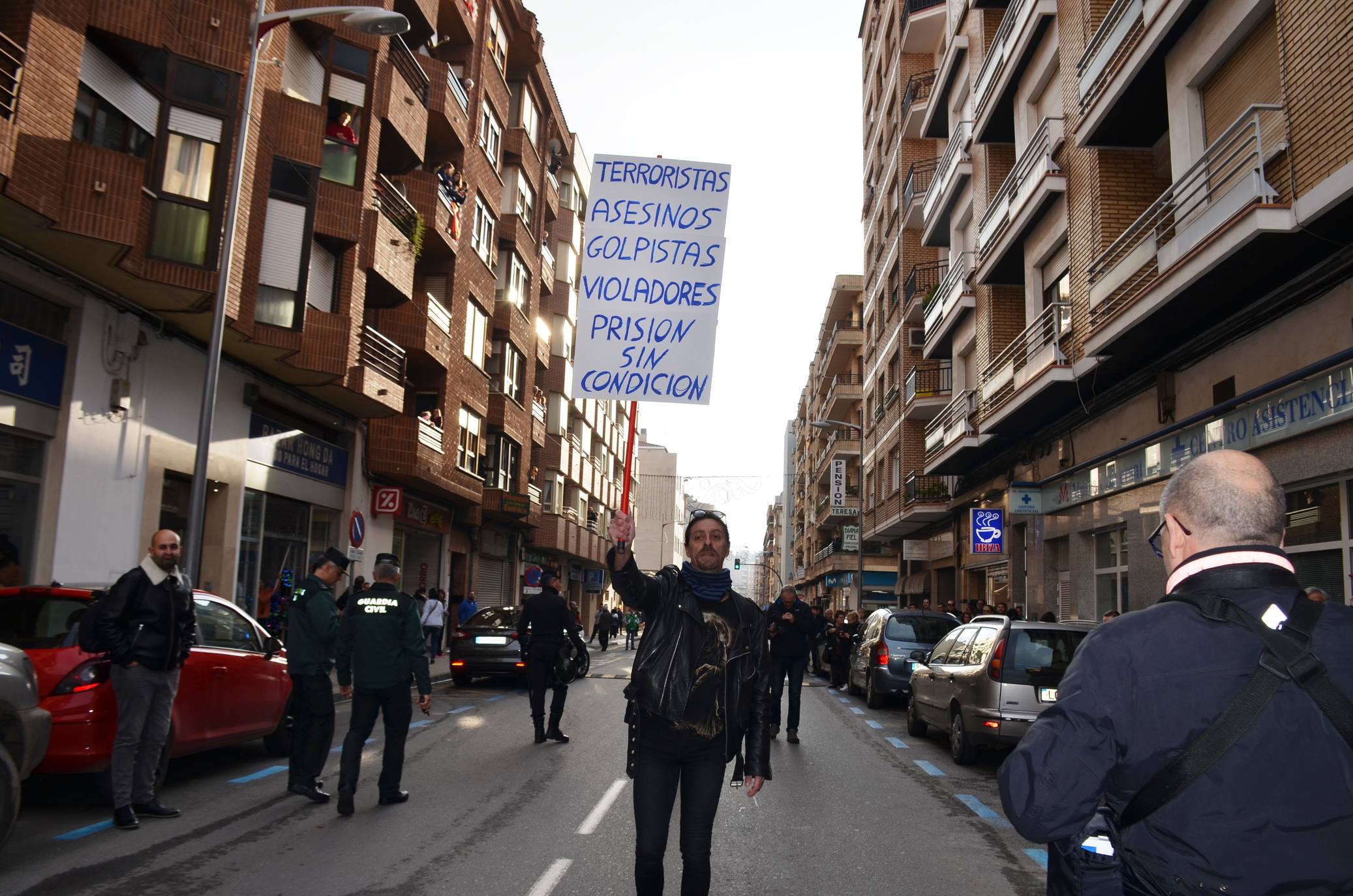 Manifestación en Calahorra a favor de los presos de Alsasua