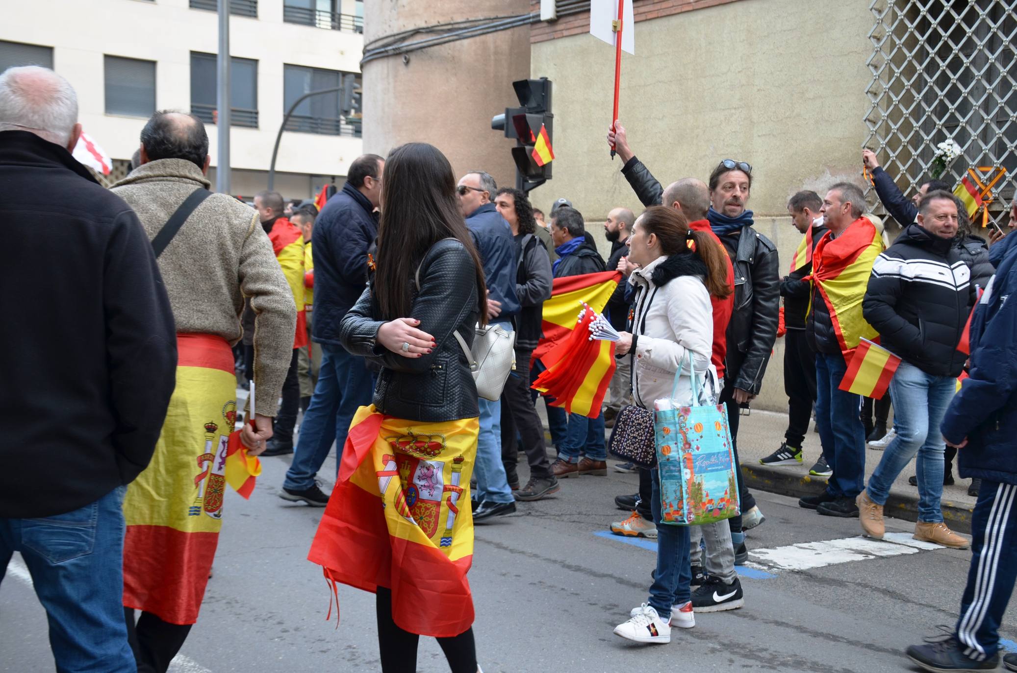 Manifestación en Calahorra a favor de los presos de Alsasua