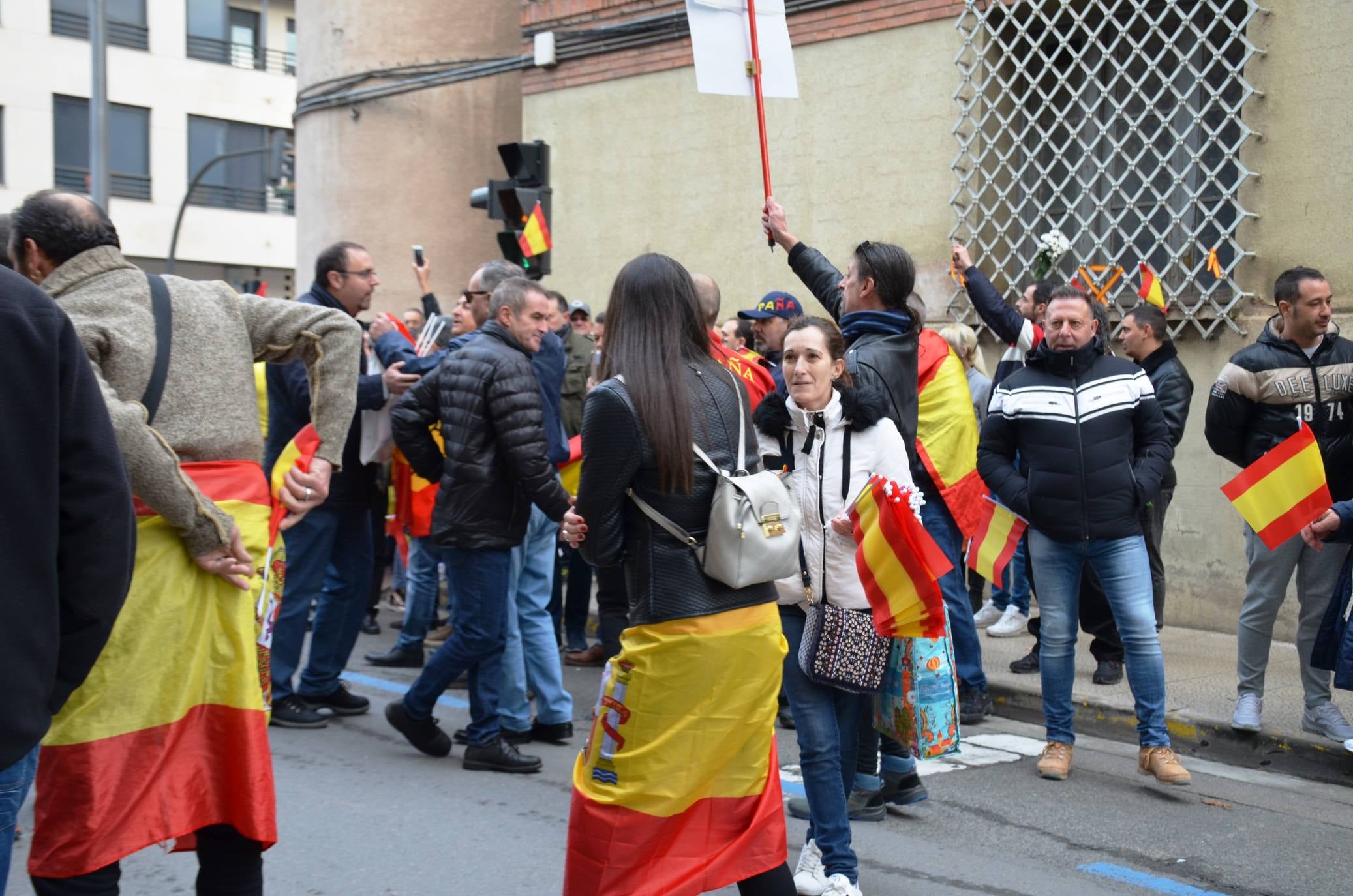 Manifestación en Calahorra a favor de los presos de Alsasua