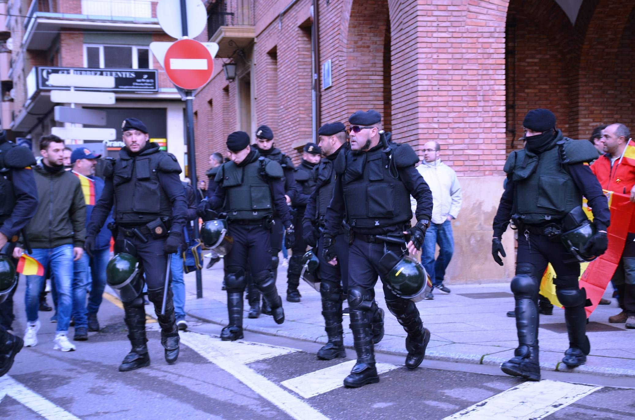 Manifestación en Calahorra a favor de los presos de Alsasua