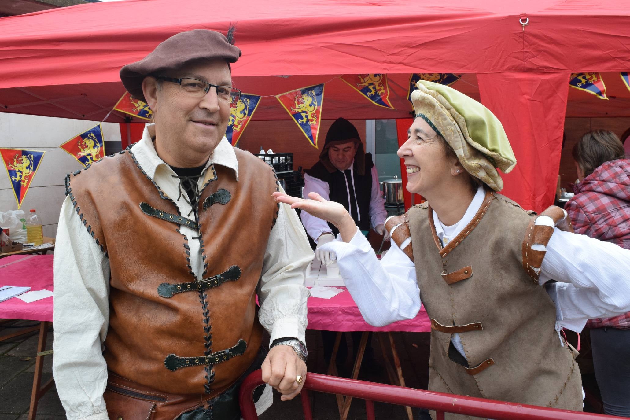 Fiesta de la patata asada medieval en el Parque San Adrián