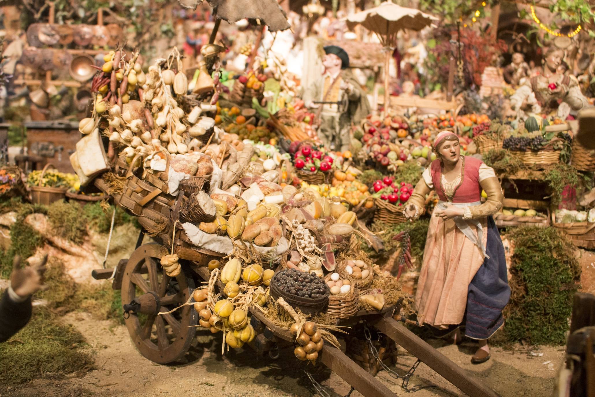 El belén napolitano vuelve a lucir en la Catedral de Santo Domingo