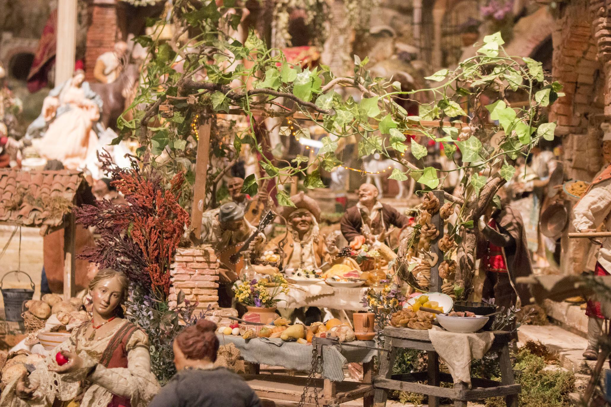 El belén napolitano vuelve a lucir en la Catedral de Santo Domingo