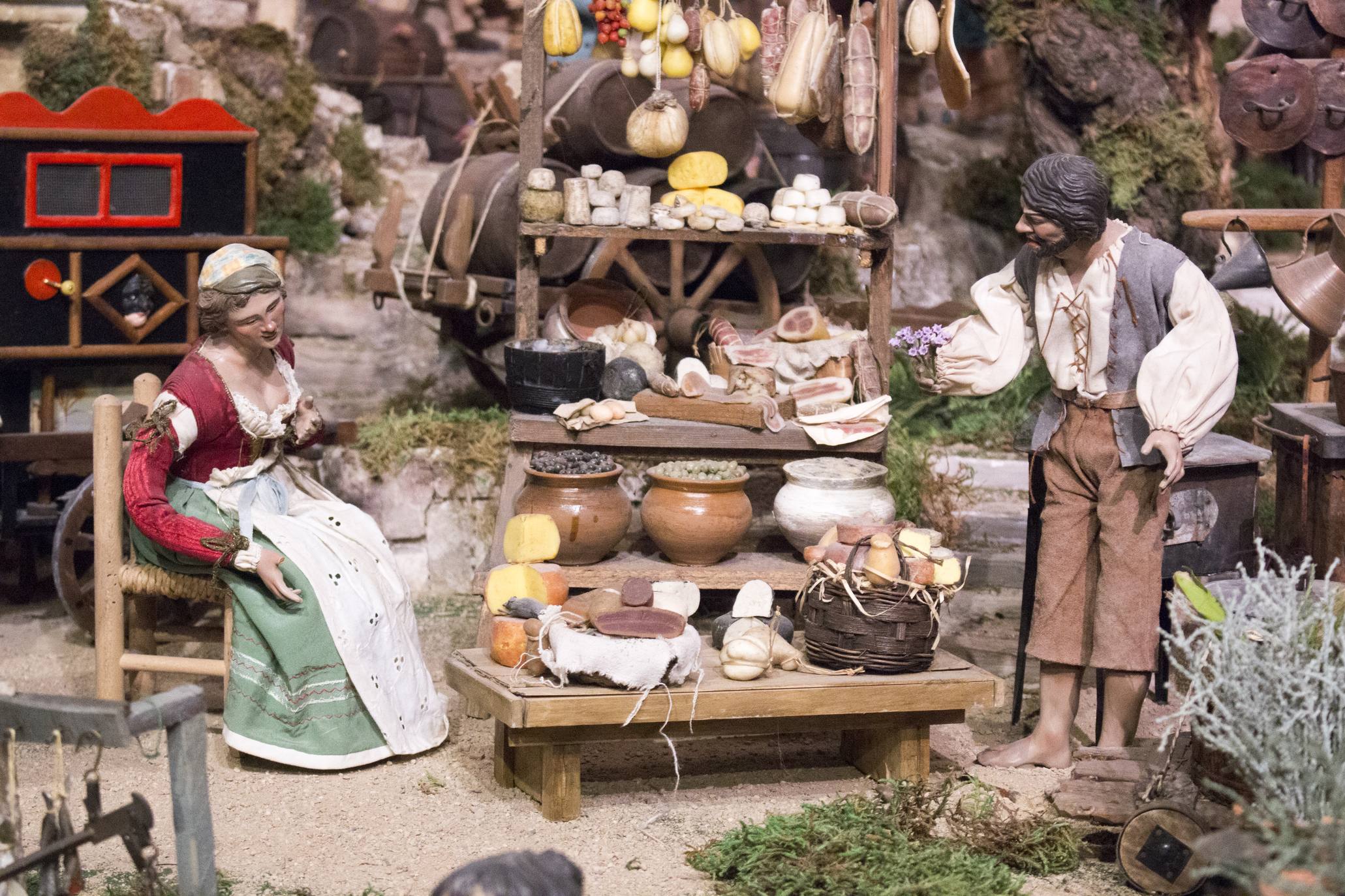 El belén napolitano vuelve a lucir en la Catedral de Santo Domingo