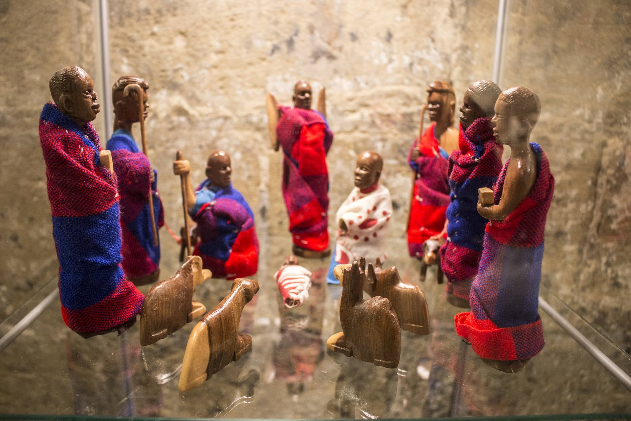 El belén napolitano vuelve a lucir en la Catedral de Santo Domingo