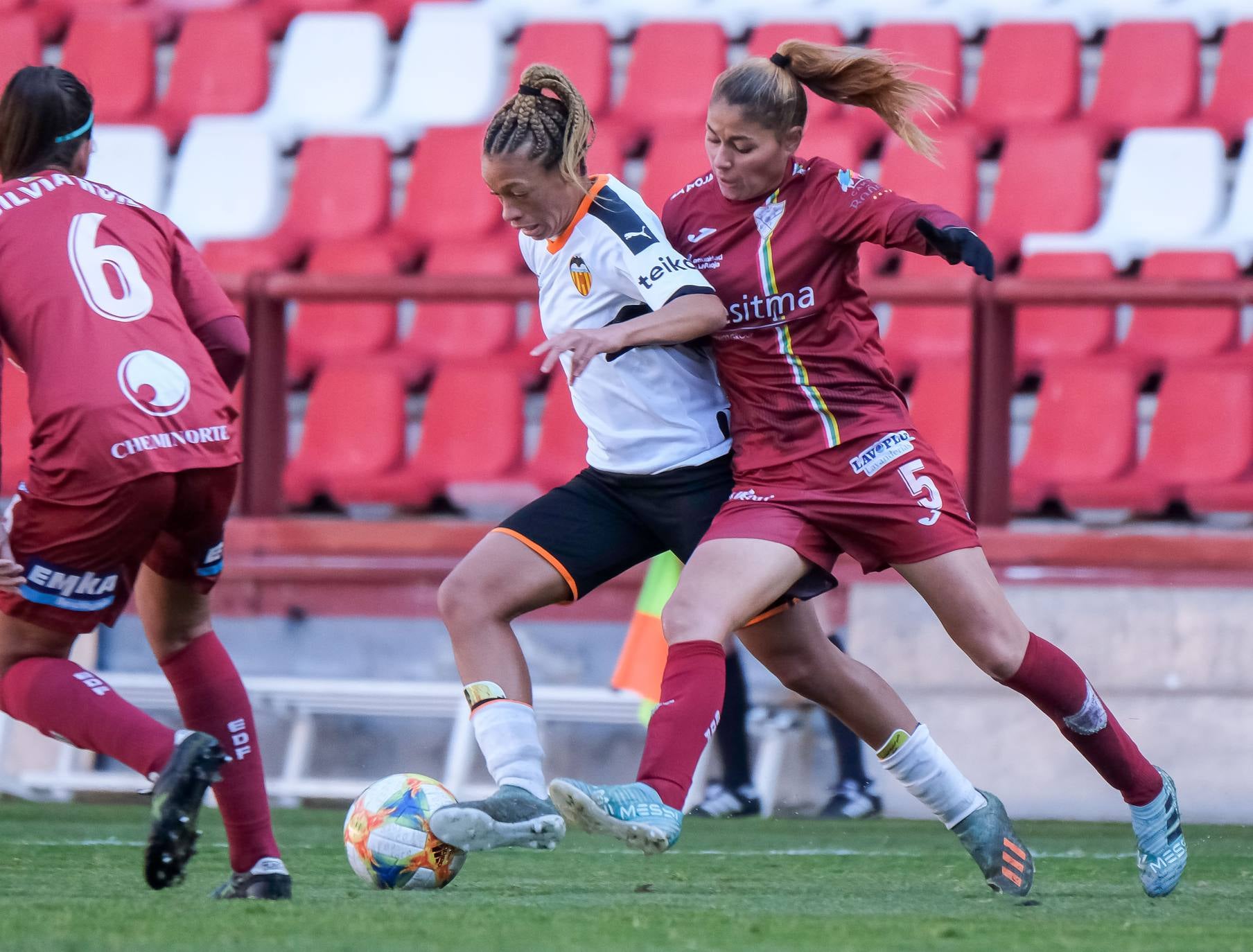 Las riojanas se han impuesto gracias a un gol en propia puerta. 