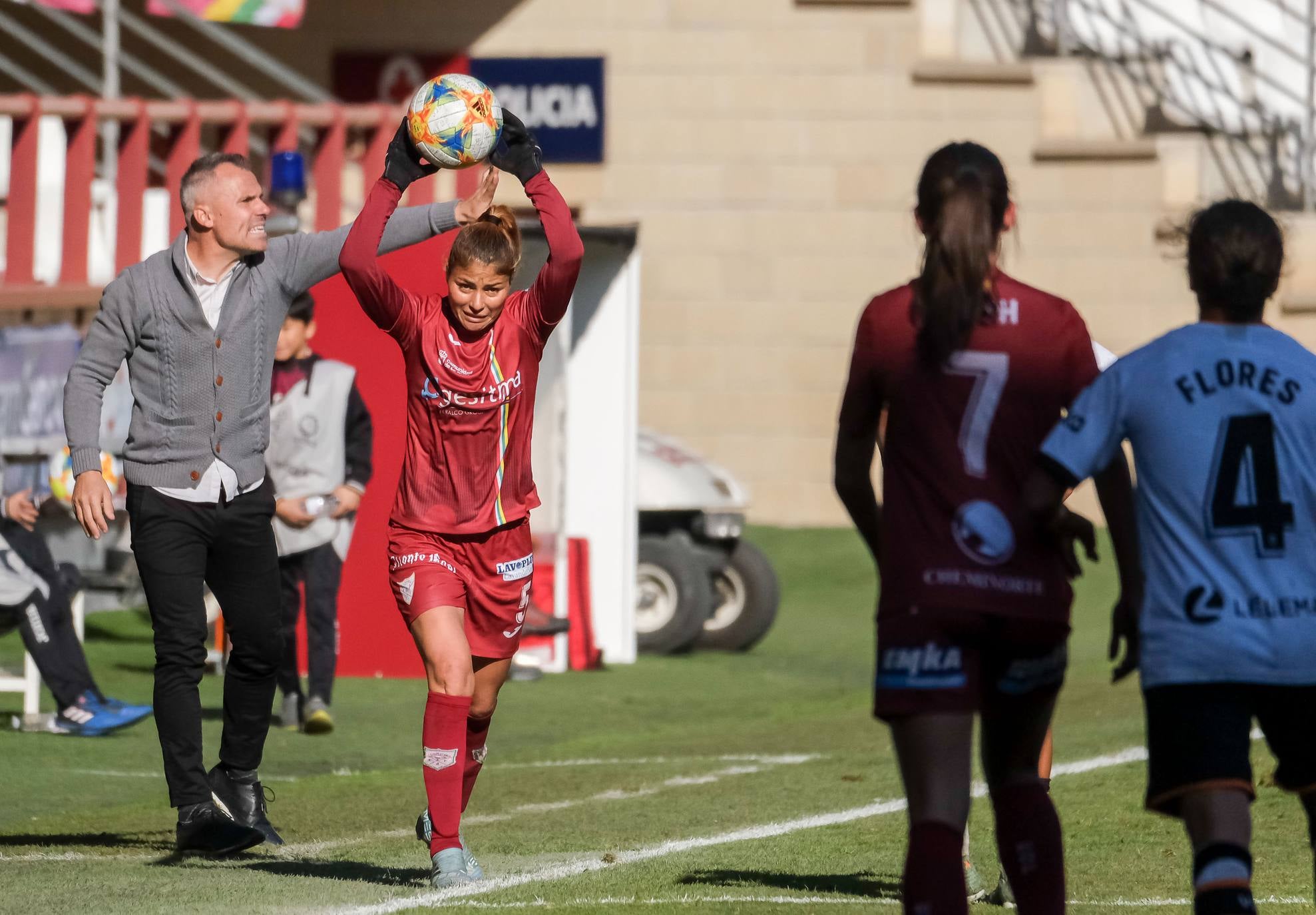 Las riojanas se han impuesto gracias a un gol en propia puerta. 