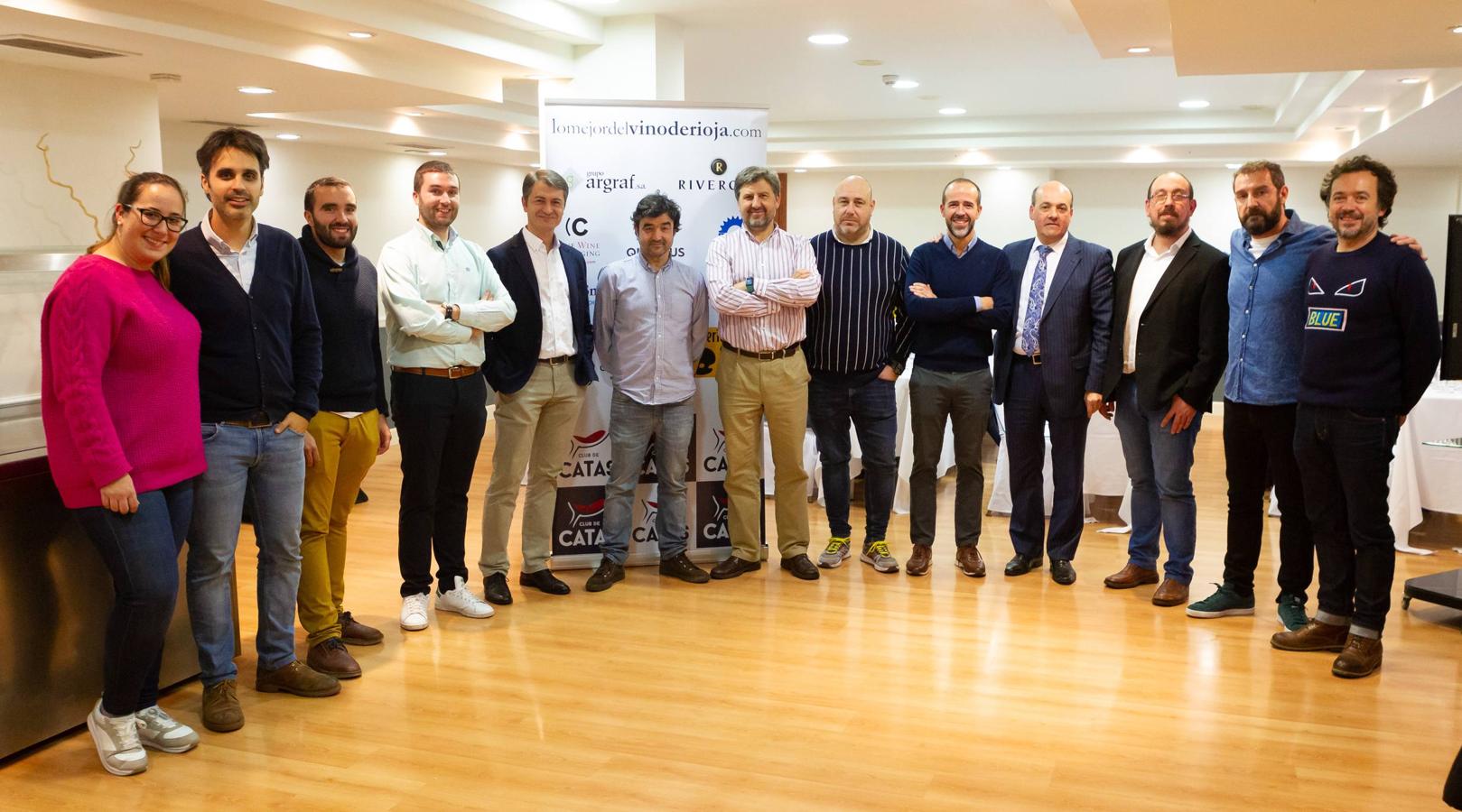 Roberto de Carlos, enólogo de Carlos Serres, presentó anoche la nueva gama Onomástica de esta centenaria bodega jarrera en el Club de Catas.