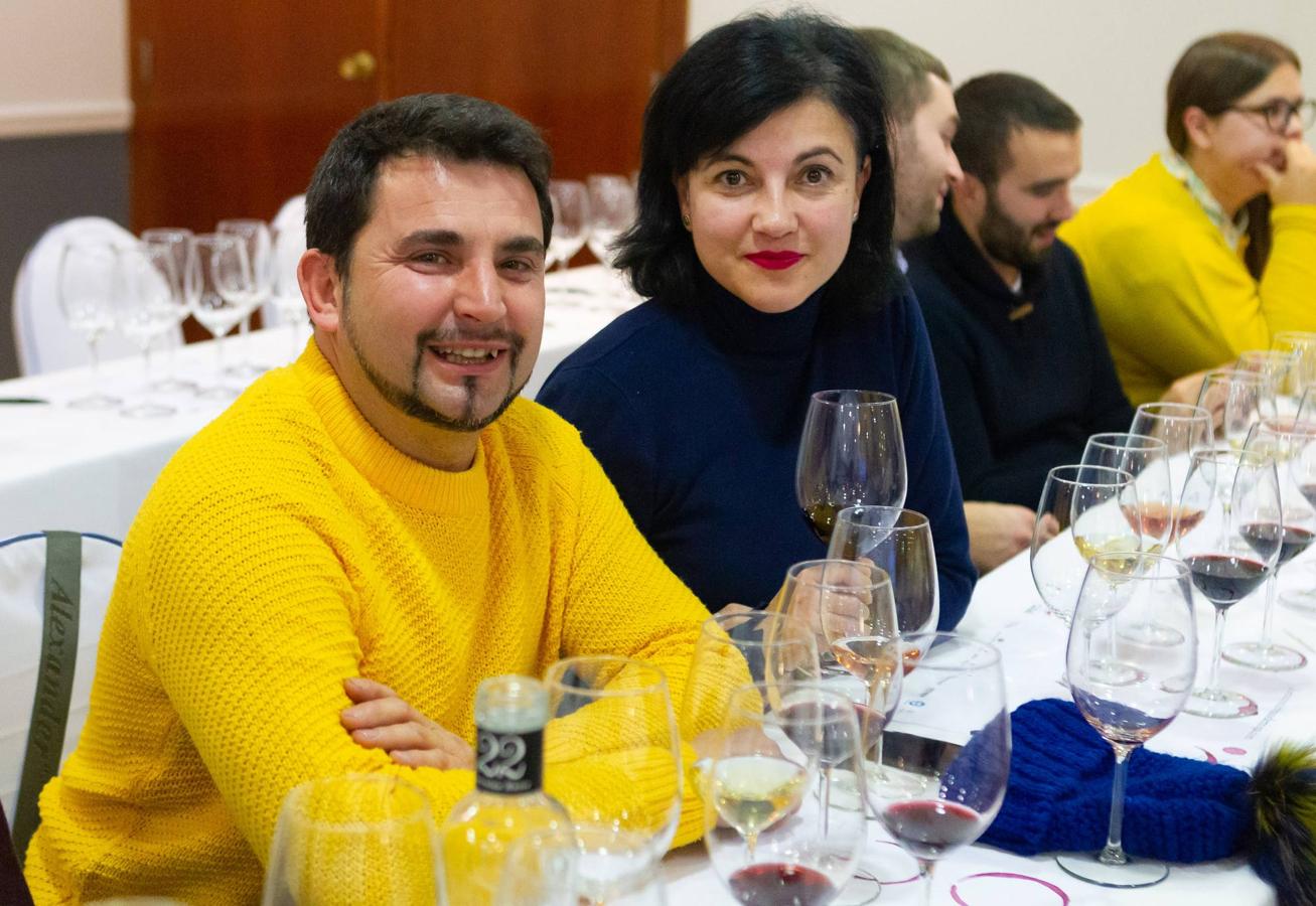 Roberto de Carlos, enólogo de Carlos Serres, presentó anoche la nueva gama Onomástica de esta centenaria bodega jarrera en el Club de Catas.