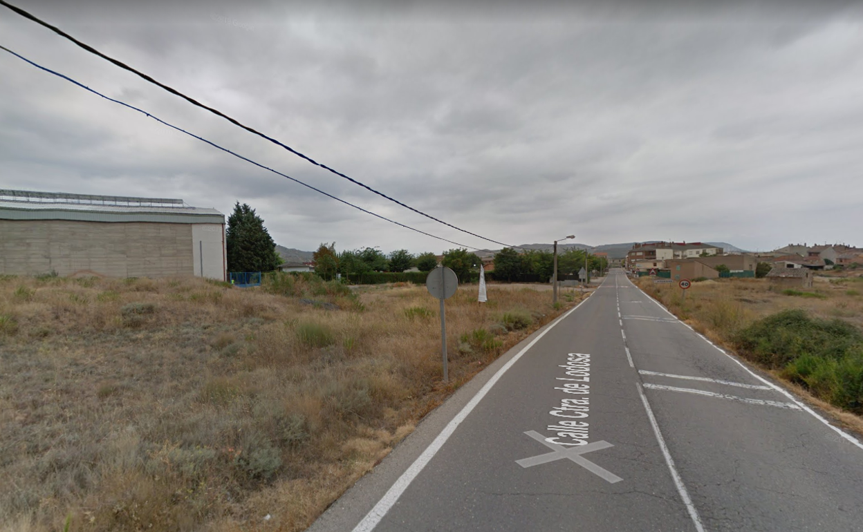 Vía en la que se ha producido el accidente