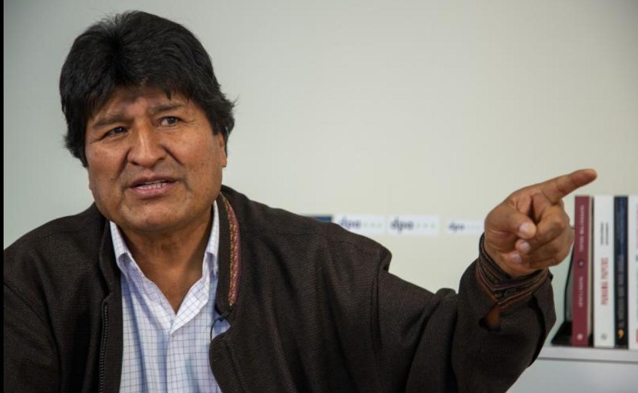 Evo Morales.