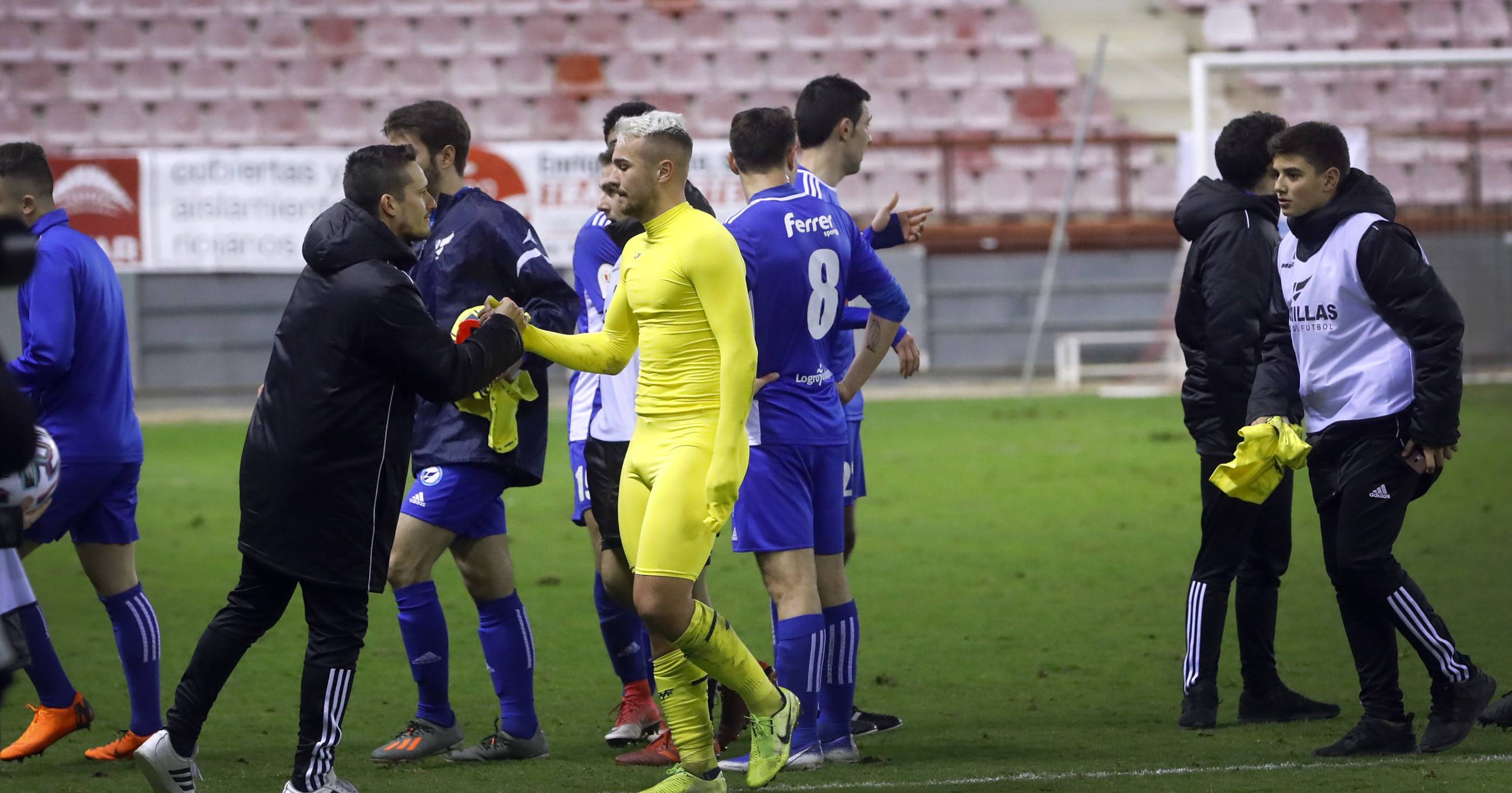 Fotos: El Comillas cae ante el Villarreal en la Copa del Rey