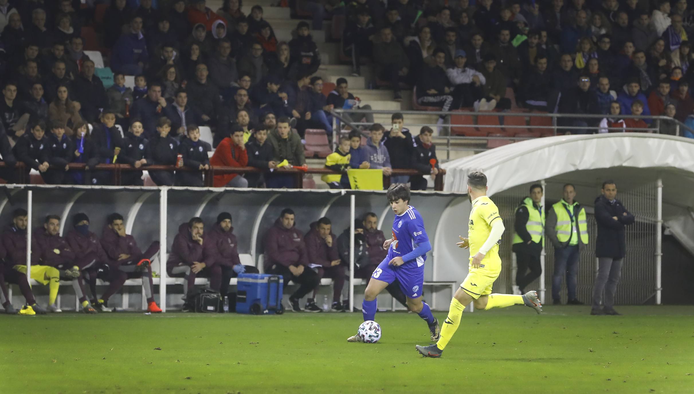 Fotos: El Comillas cae ante el Villarreal en la Copa del Rey