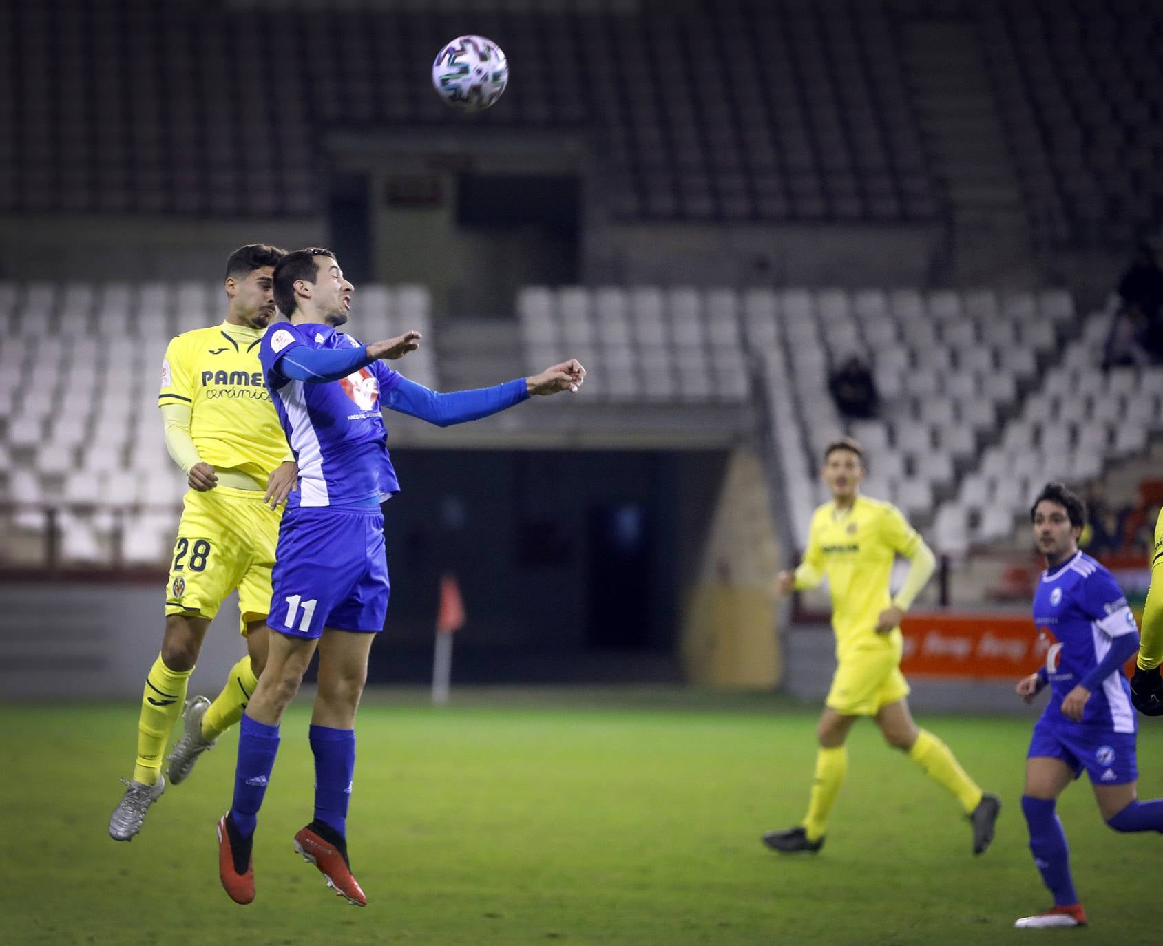 Fotos: El Comillas cae ante el Villarreal en la Copa del Rey