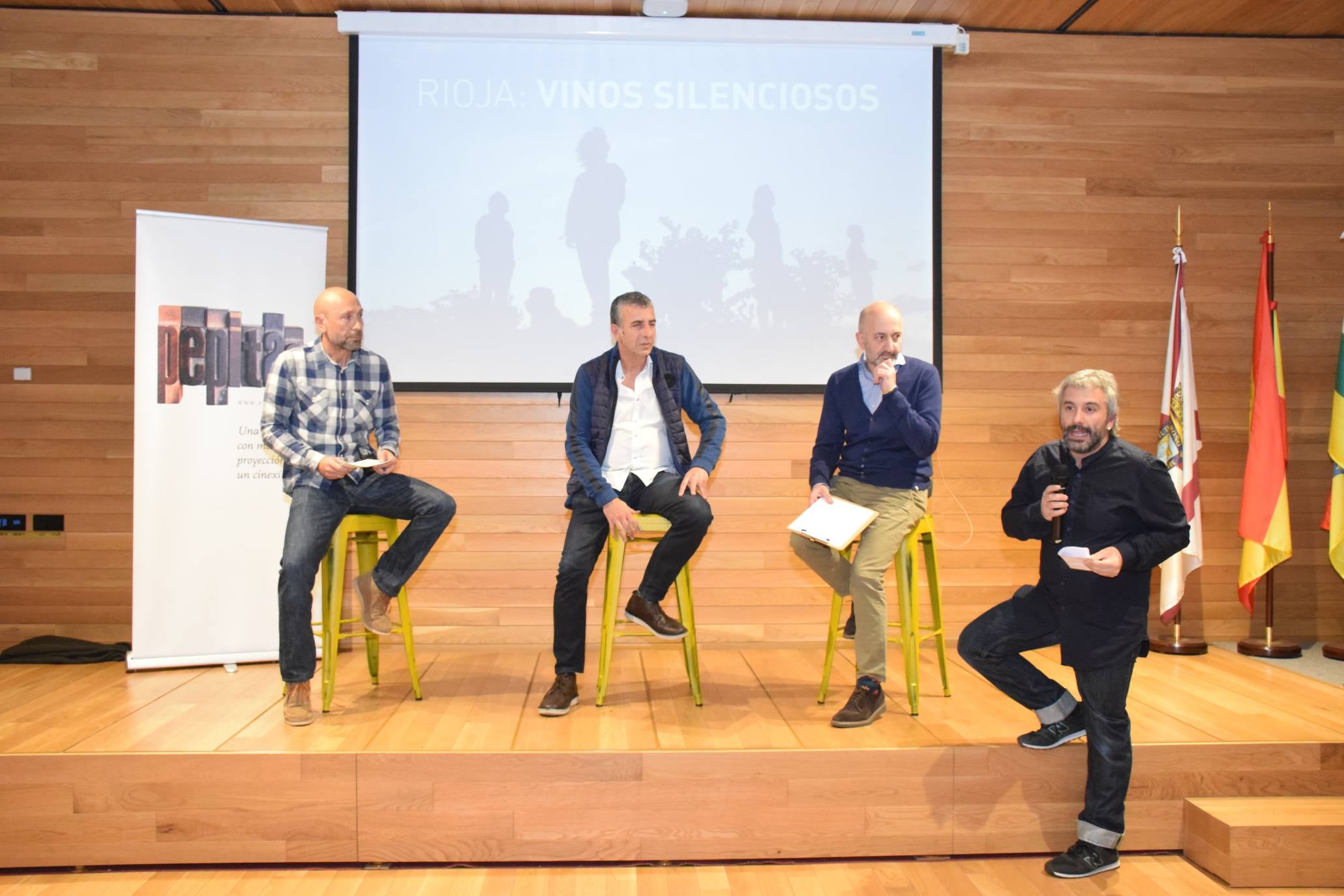 Fotos: Alberto Gil y Antonio Remesal presentan en el Espacio Lagares el libro-guía &#039;Rioja: vinos silenciosos&#039;