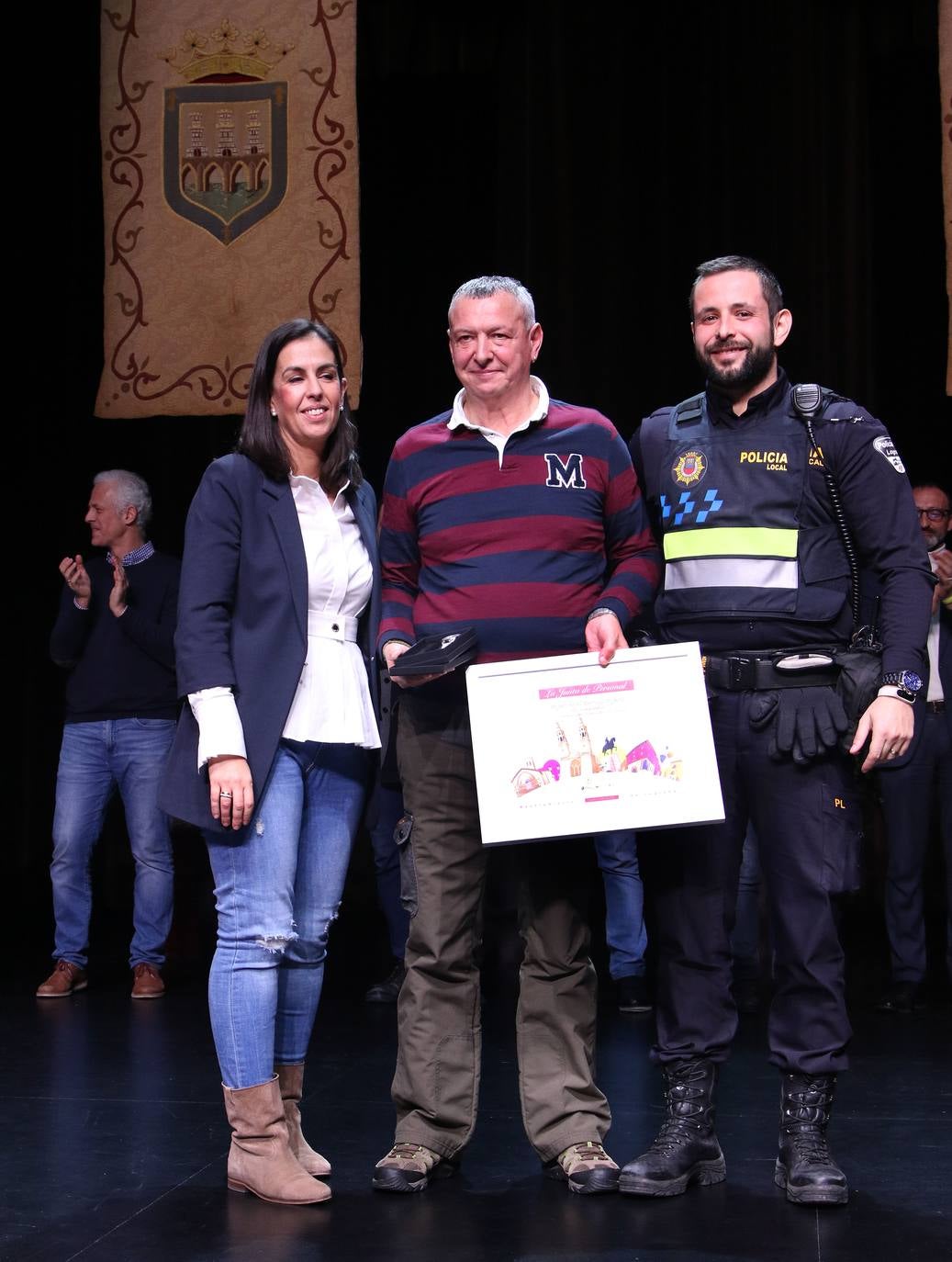 Homenaje a los funcionarios municipales jubilados de Logroño