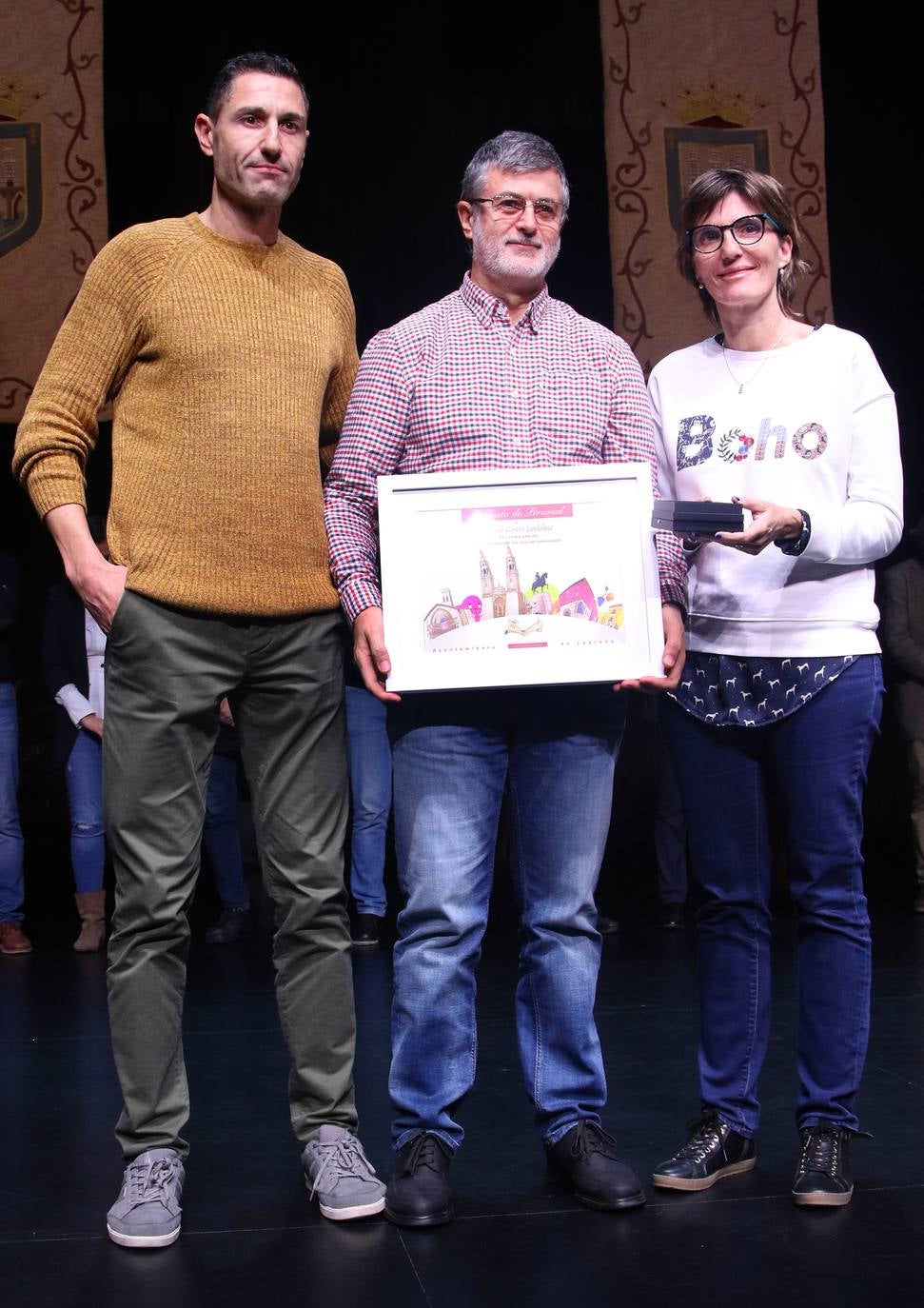 Homenaje a los funcionarios municipales jubilados de Logroño