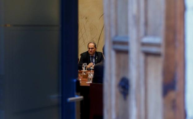 El presidente de la Generalitat , Quim Torra.