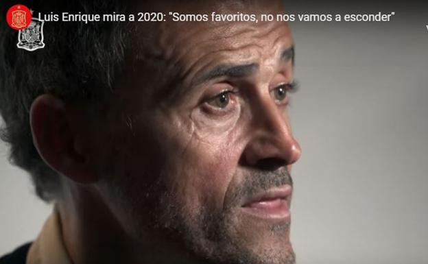 Luis Enrique Martínez, seleccionador español de fútbol. 