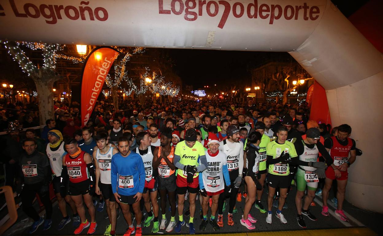 La San Silvestre llena El Espolón