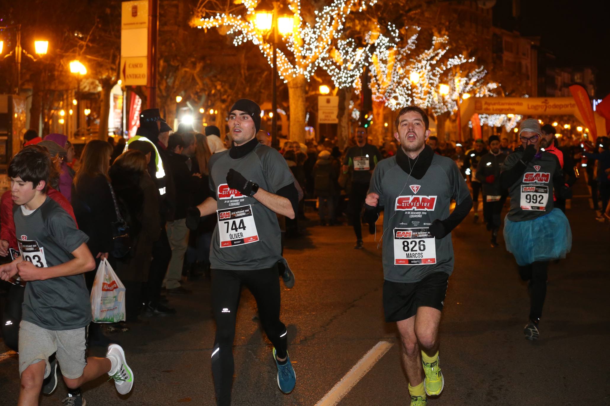 David Martínez y Marta Castroviejo ganan la San Silvestre de Logroño