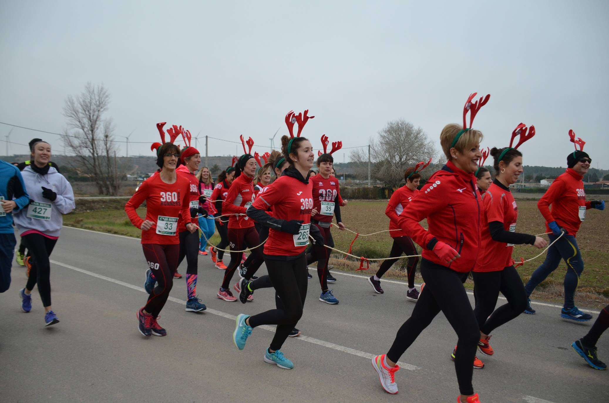Humor y disfraces en la San Silvestre de Calahorra