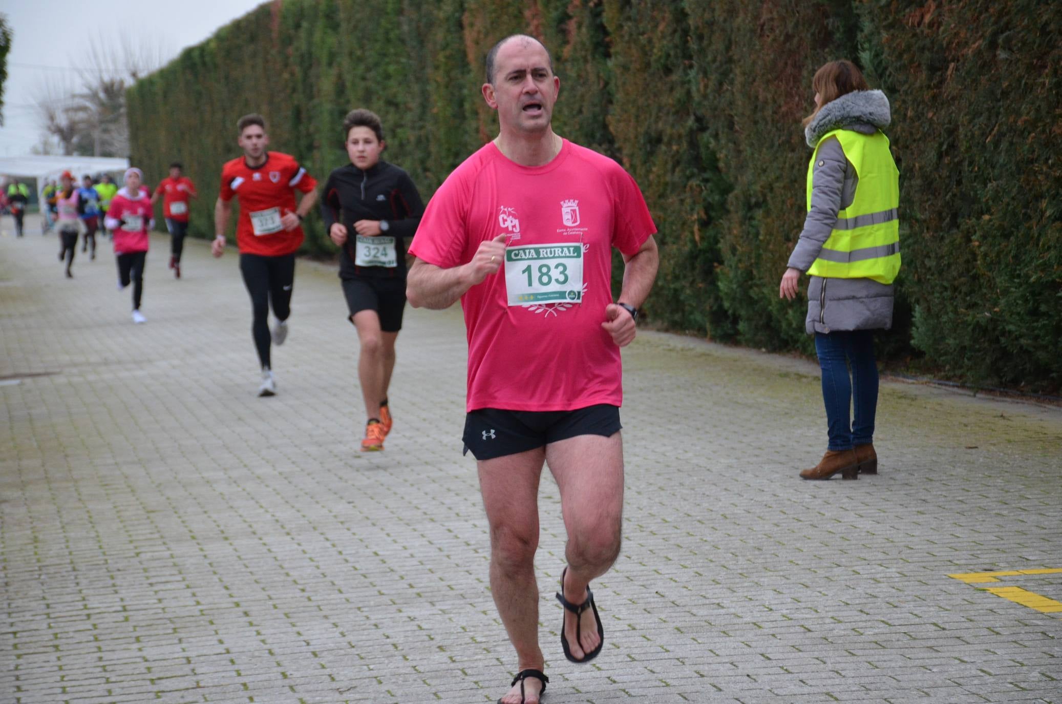 Humor y disfraces en la San Silvestre de Calahorra