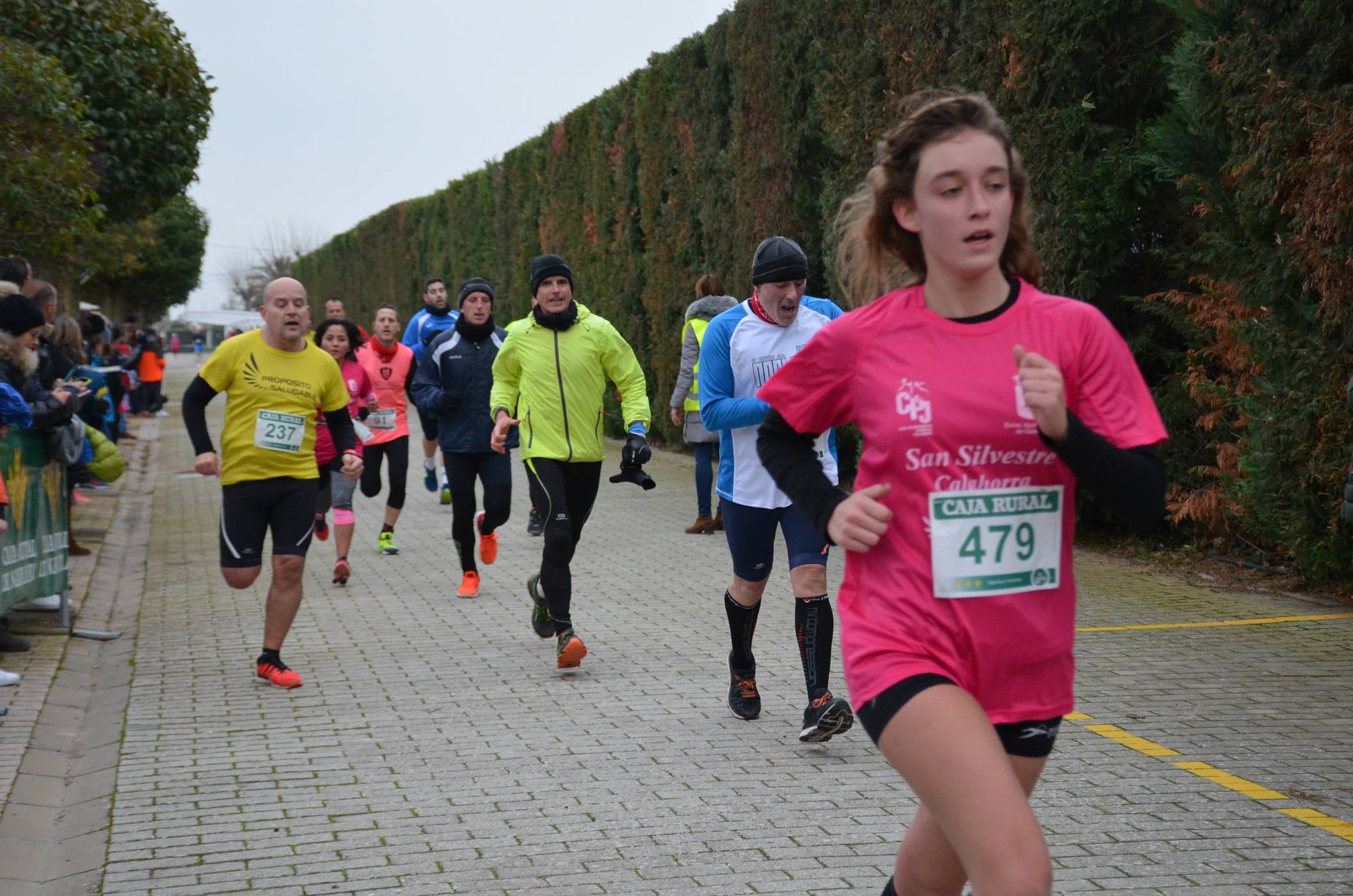 Humor y disfraces en la San Silvestre de Calahorra