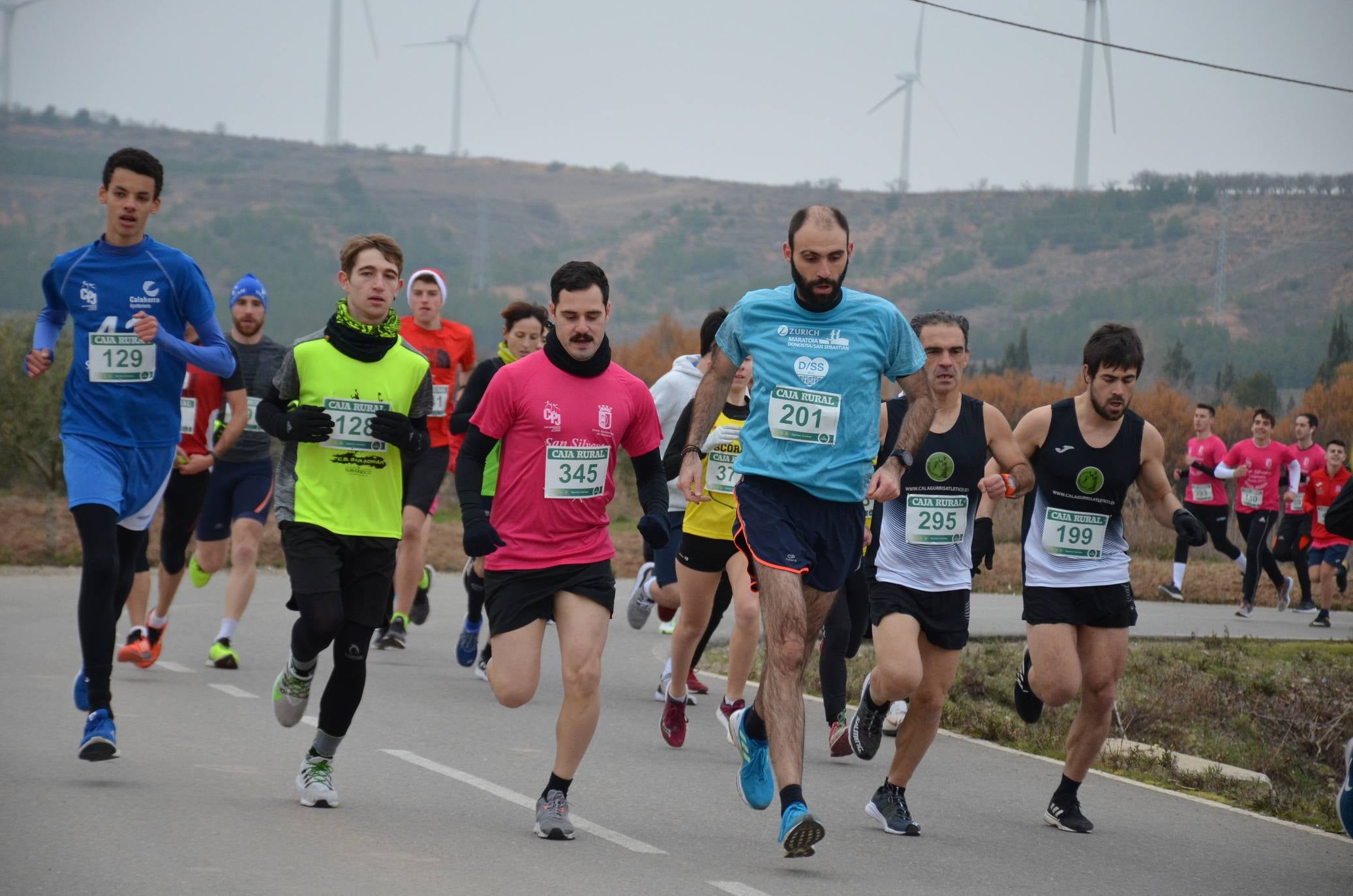 Humor y disfraces en la San Silvestre de Calahorra