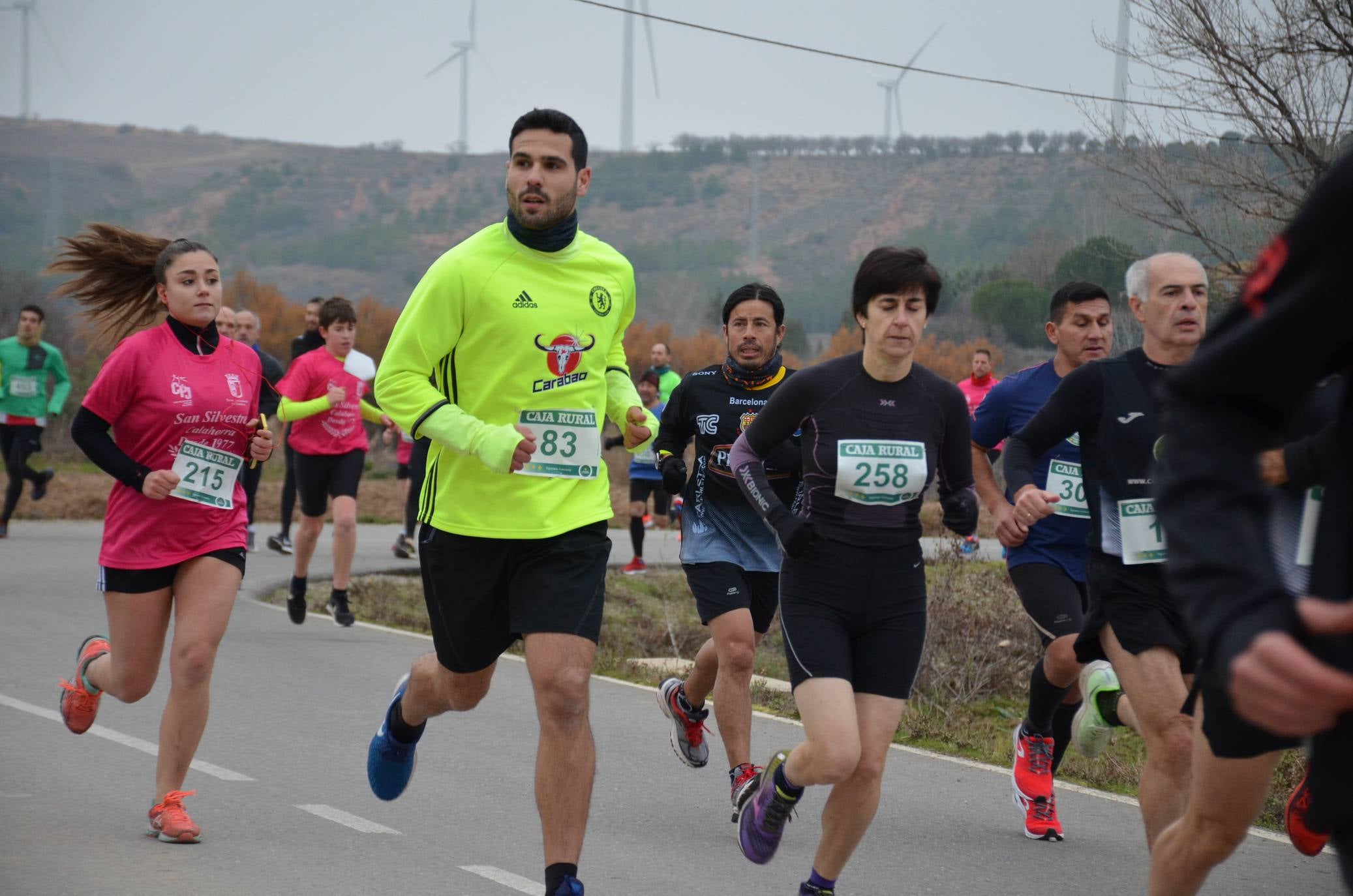 Humor y disfraces en la San Silvestre de Calahorra