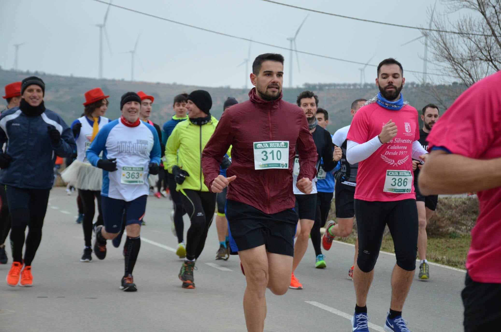 Humor y disfraces en la San Silvestre de Calahorra