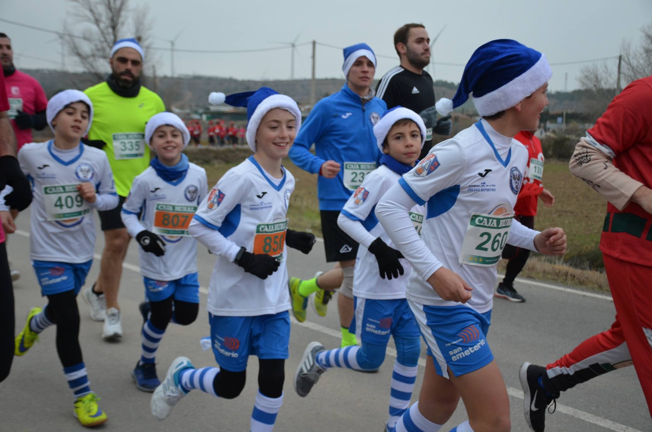 Humor y disfraces en la San Silvestre de Calahorra