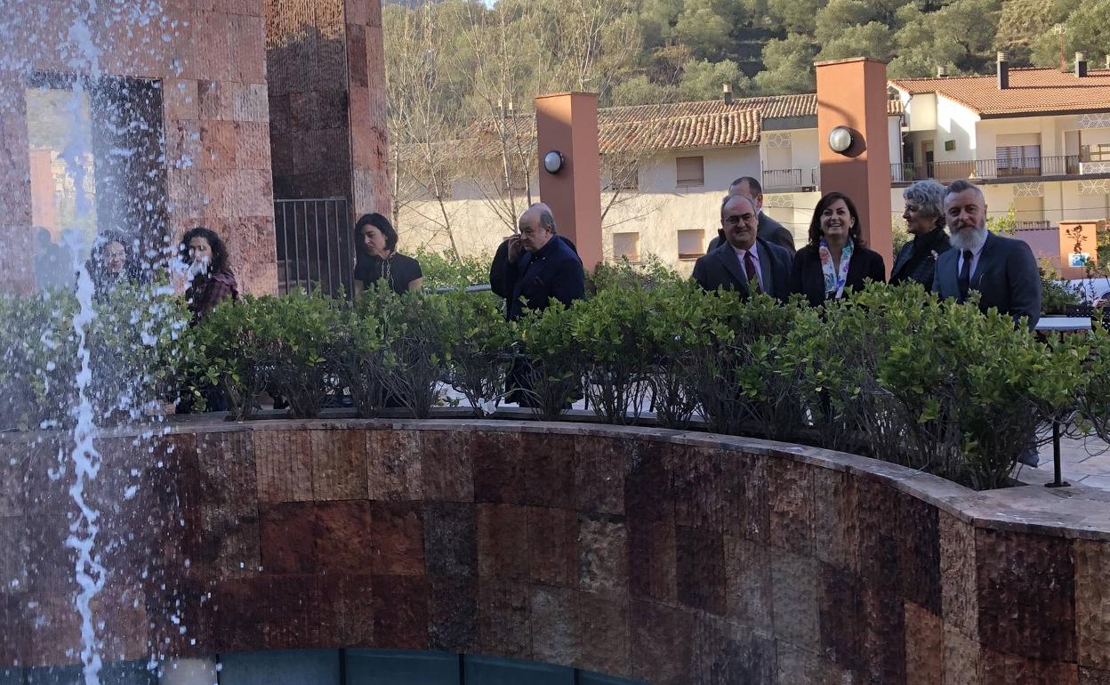 Andreu ofrece la colaboración del Gobierno riojano para promover el potencial del Balneario de Arnedillo