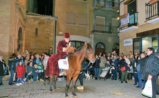 En Nájera, se recuperó el ermón de San Antón, con bendición. 