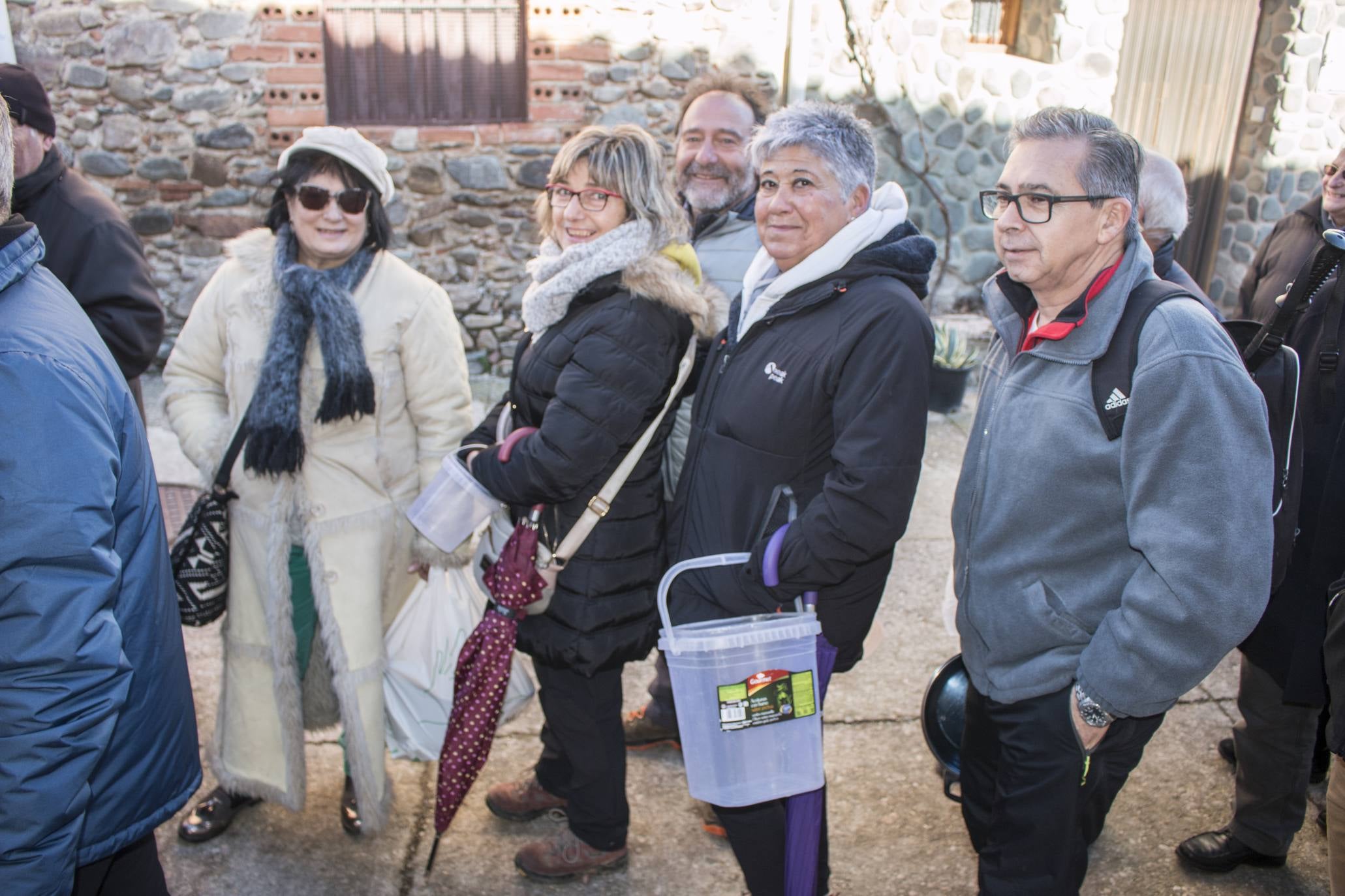 Ojacastro reparte 2.000 raciones de habas por San Antón